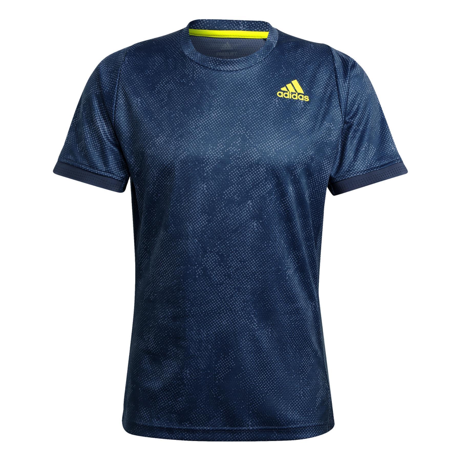 T-shirt adidas Tennis Freelift Printed Primeblue