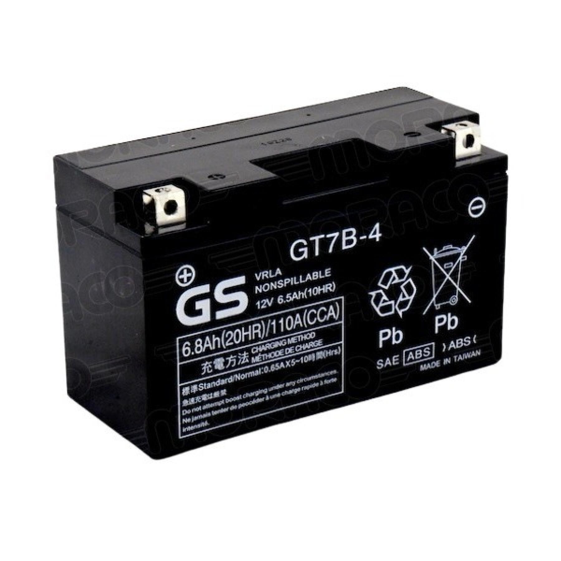 Motorcycle battery GS Yuasa GT7B-4