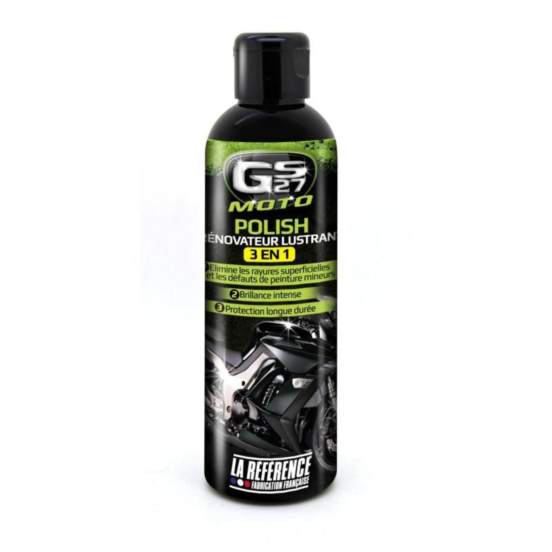 Pack of 6 3-in-1 motorcycle polish renovator GS27