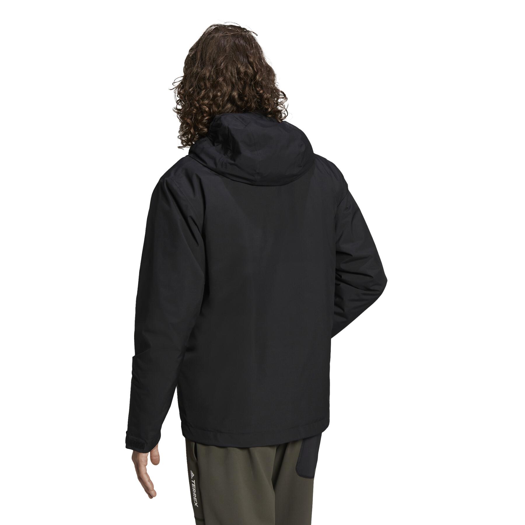 Rain jacket adidas Terrex Multi Primegreen Insulated 2L
