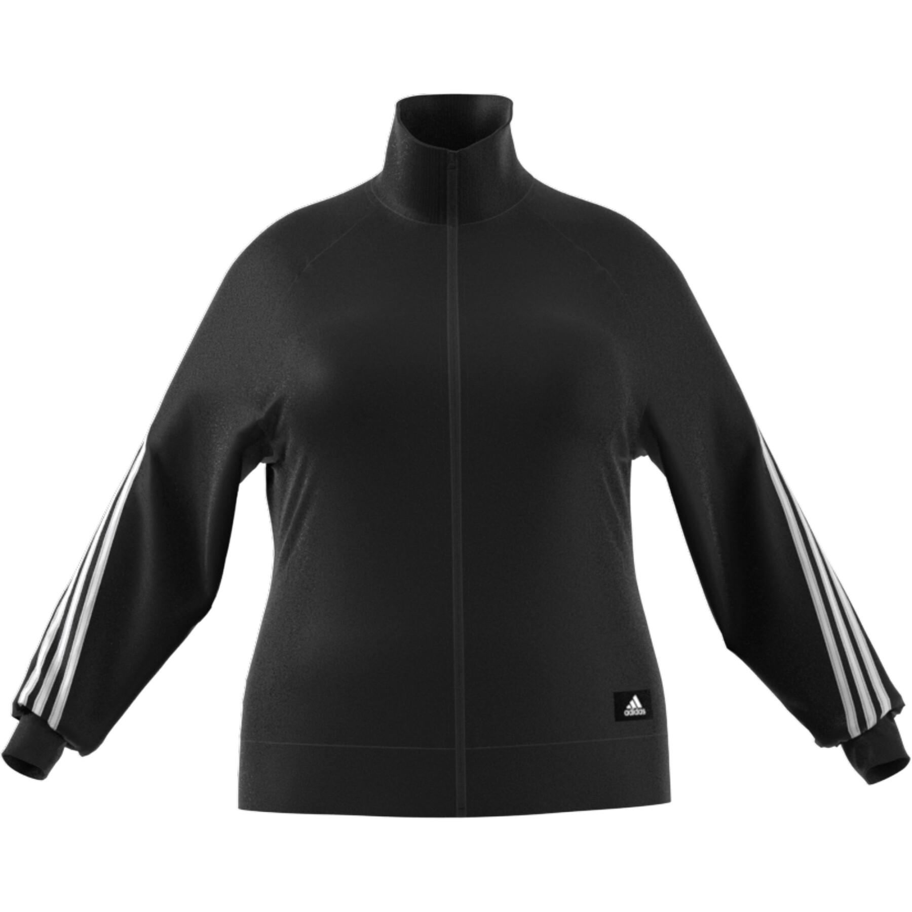 Women's jacket adidas Sportswear Future Icons 3-Stripes Track (Grandes tailles)