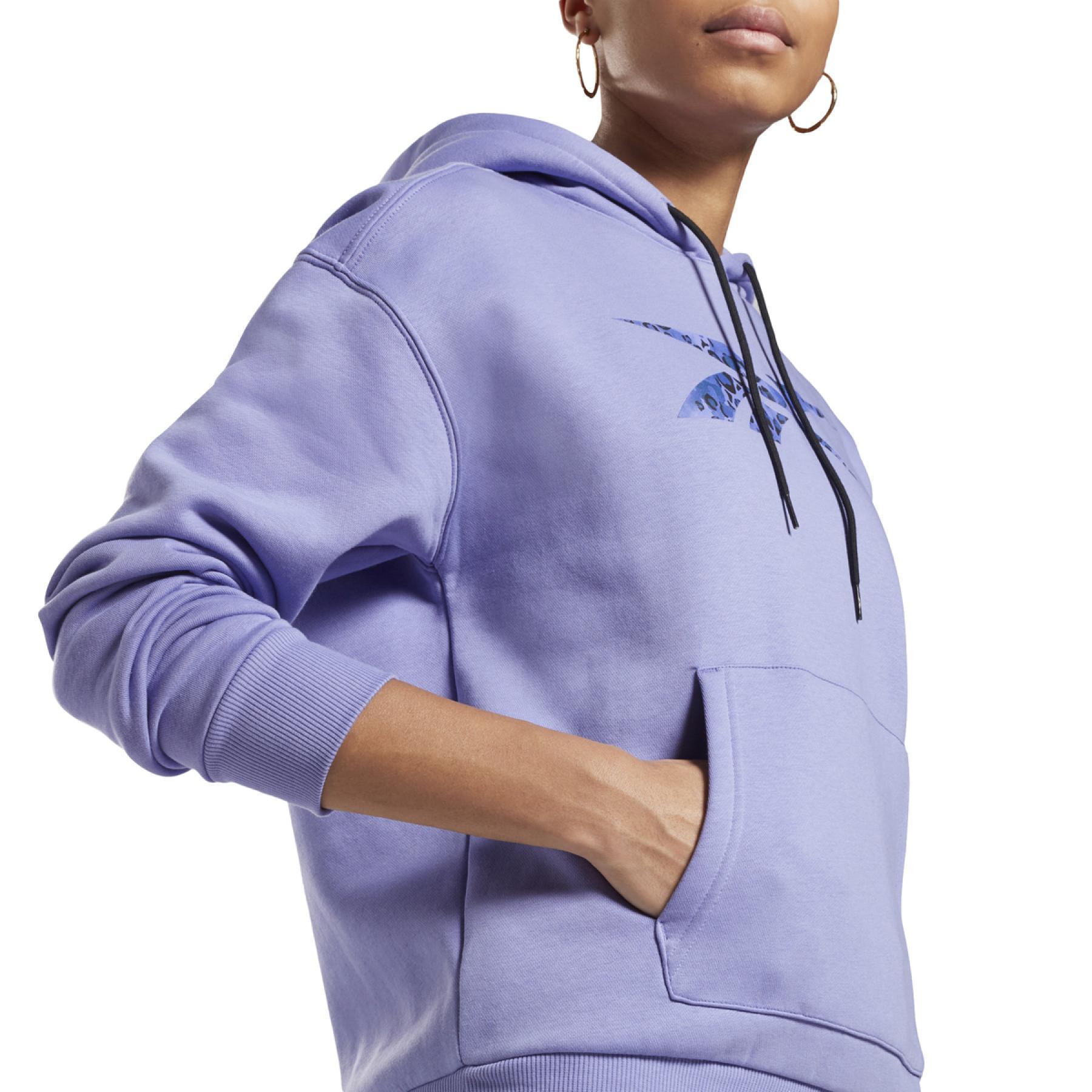 Women's hooded sweatshirt Reebok Modern Safari