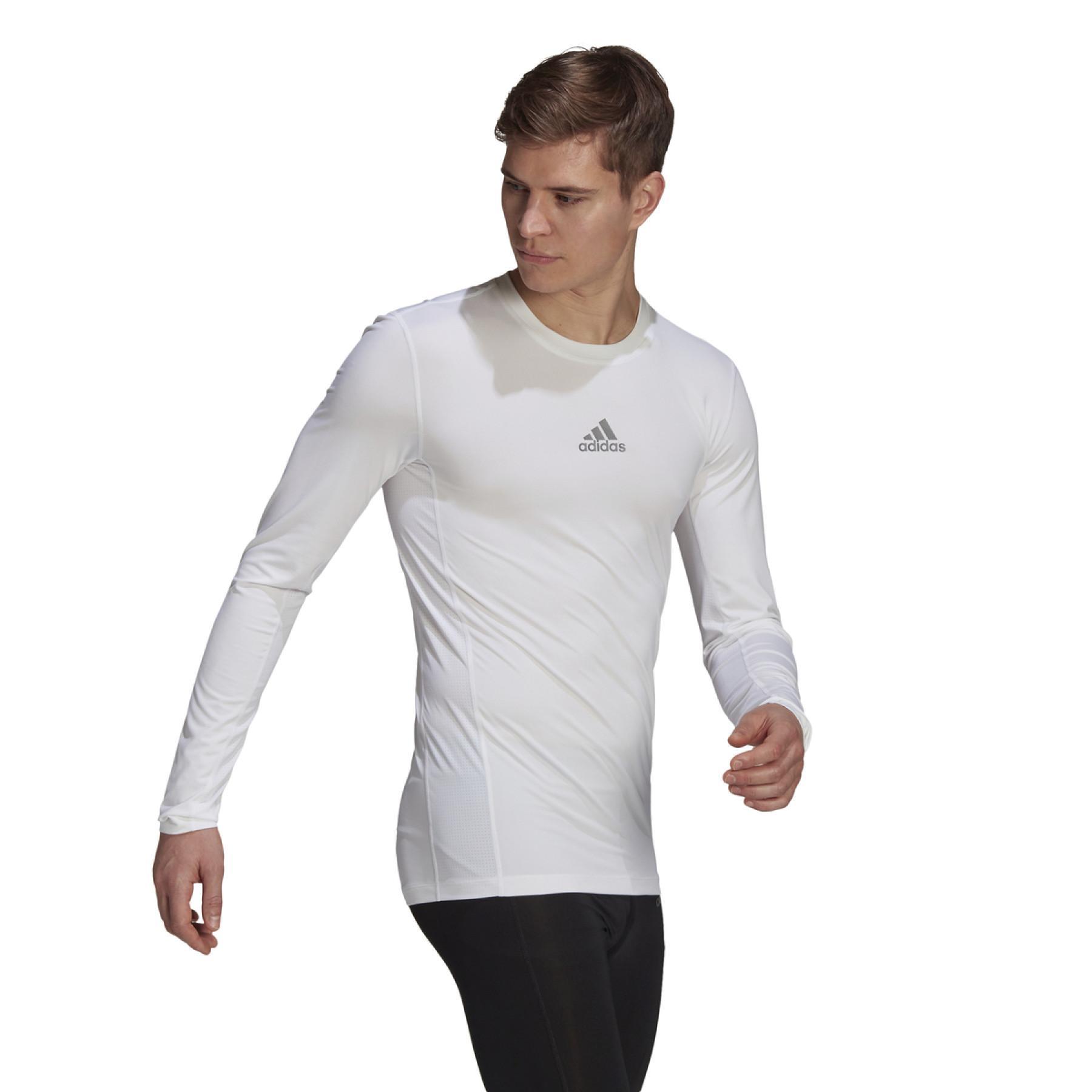 Long sleeve T-shirt adidas Techfit