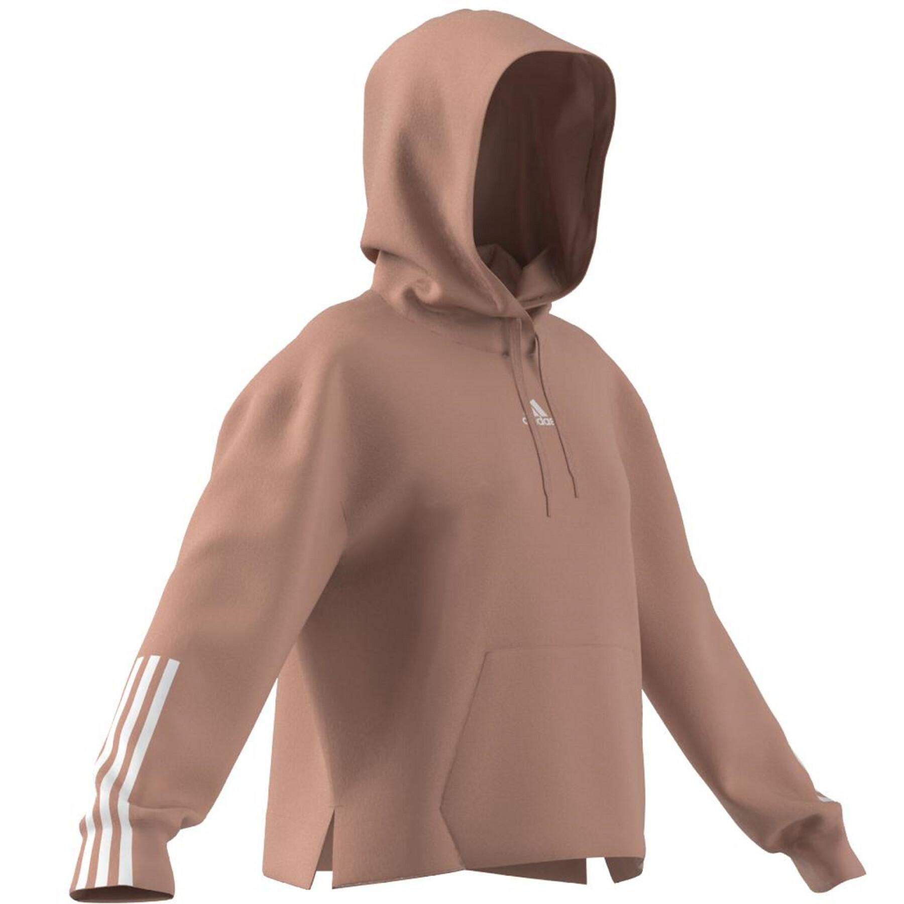 Women's hoodie adidas Essentials Relaxed 3-Stripes