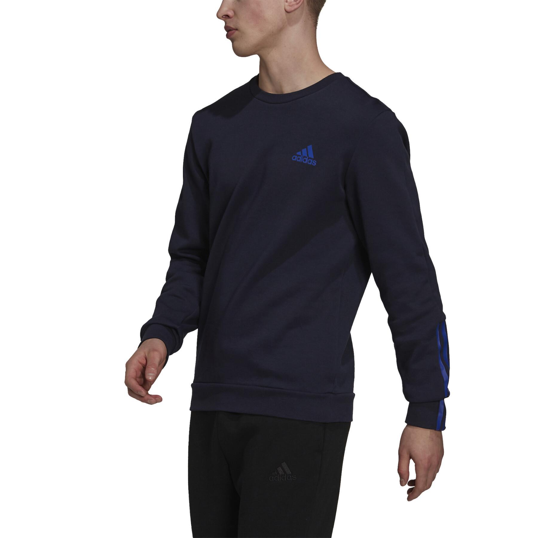 Sweatshirt adidas Essentials Matte-Cut 3-Stripes