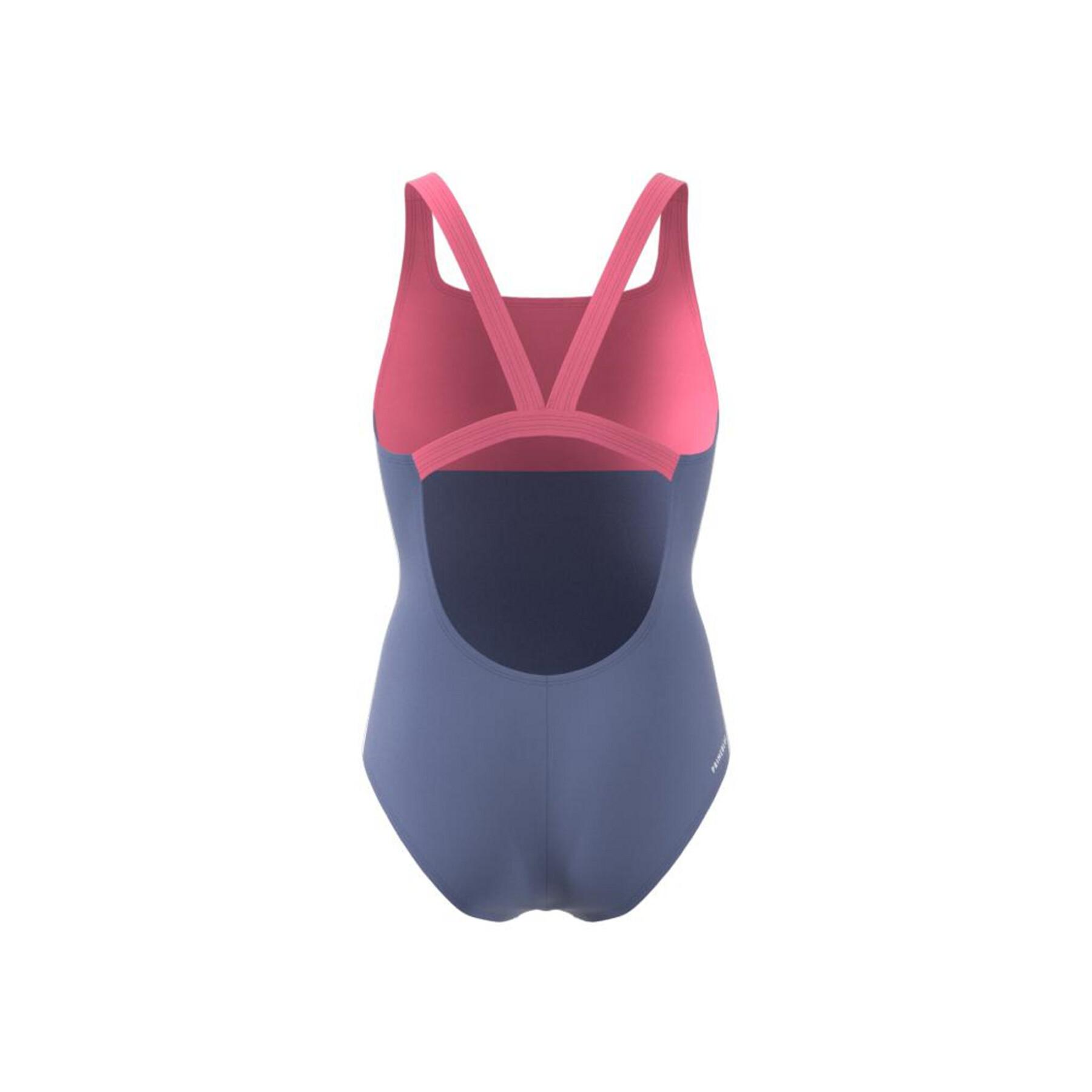 Girl's swimsuit adidas Colorblock 3-Stripes