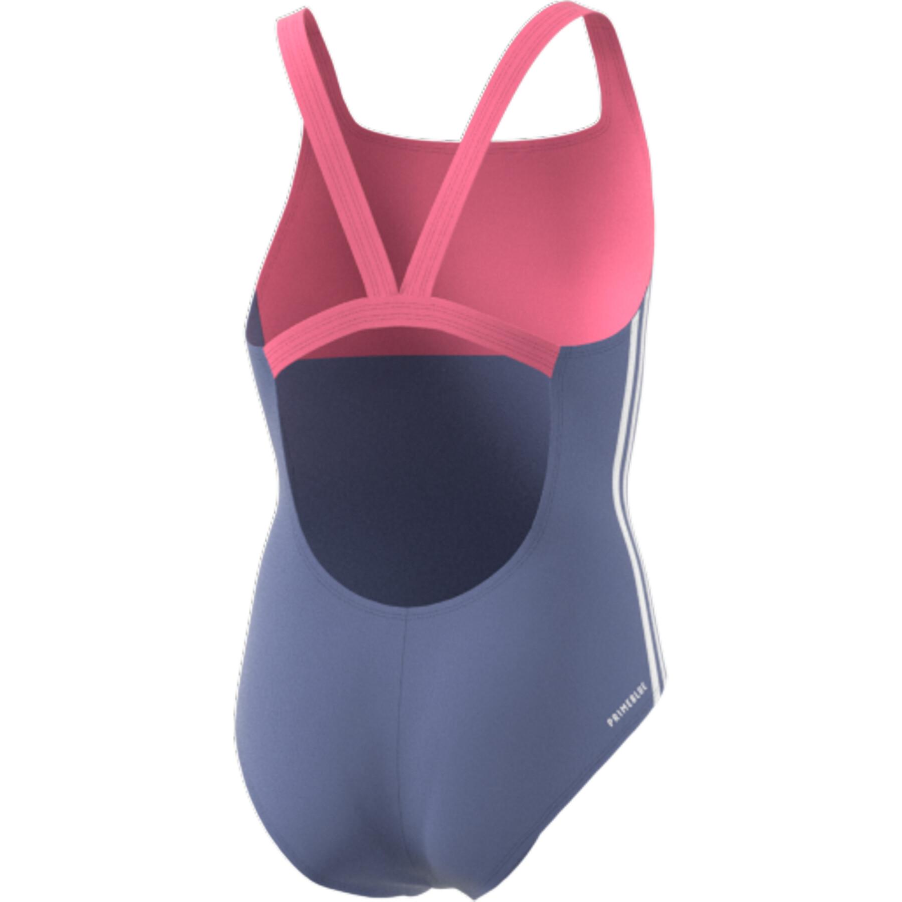 Girl's swimsuit adidas Colorblock 3-Stripes