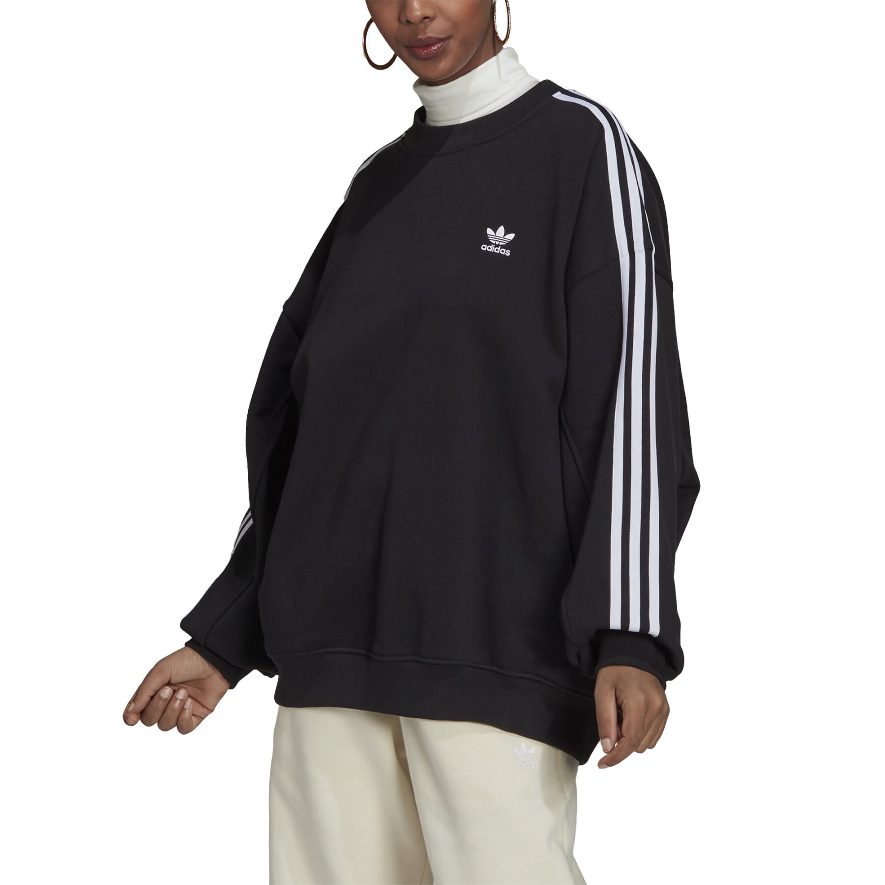 Sweatshirt round neck woman adidas Originals Adicolor Oversized