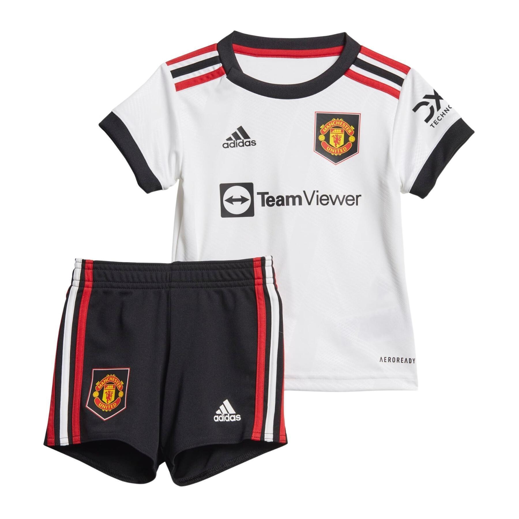 Baby outdoor jersey set Manchester United 2022/23