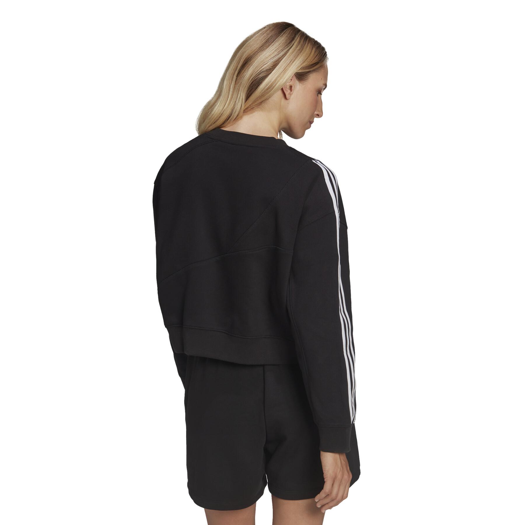 Sweatshirt woman adidas Originals Adicolor Split Trefoil
