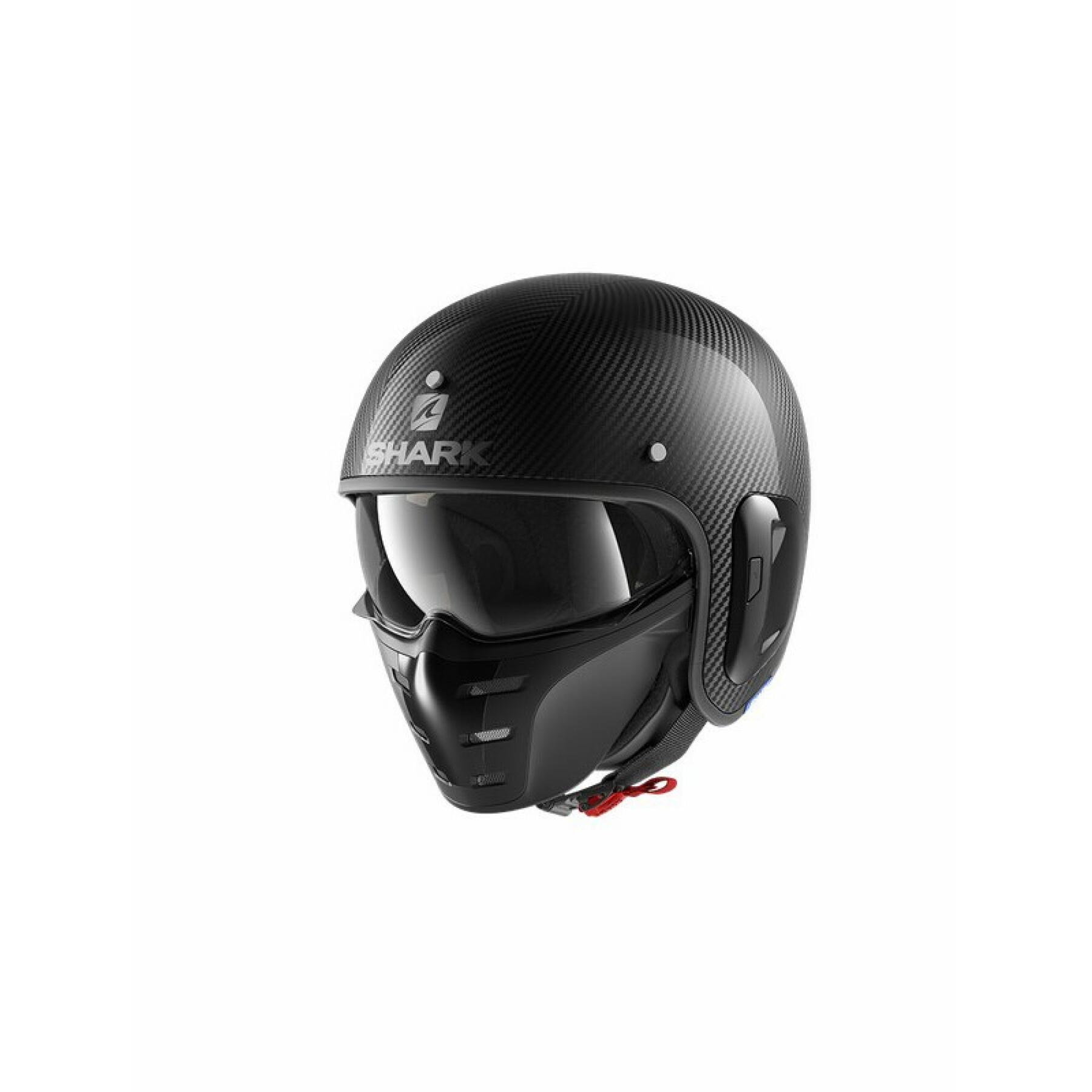 Jet motorcycle helmet Shark s-drak 2 carbon skin