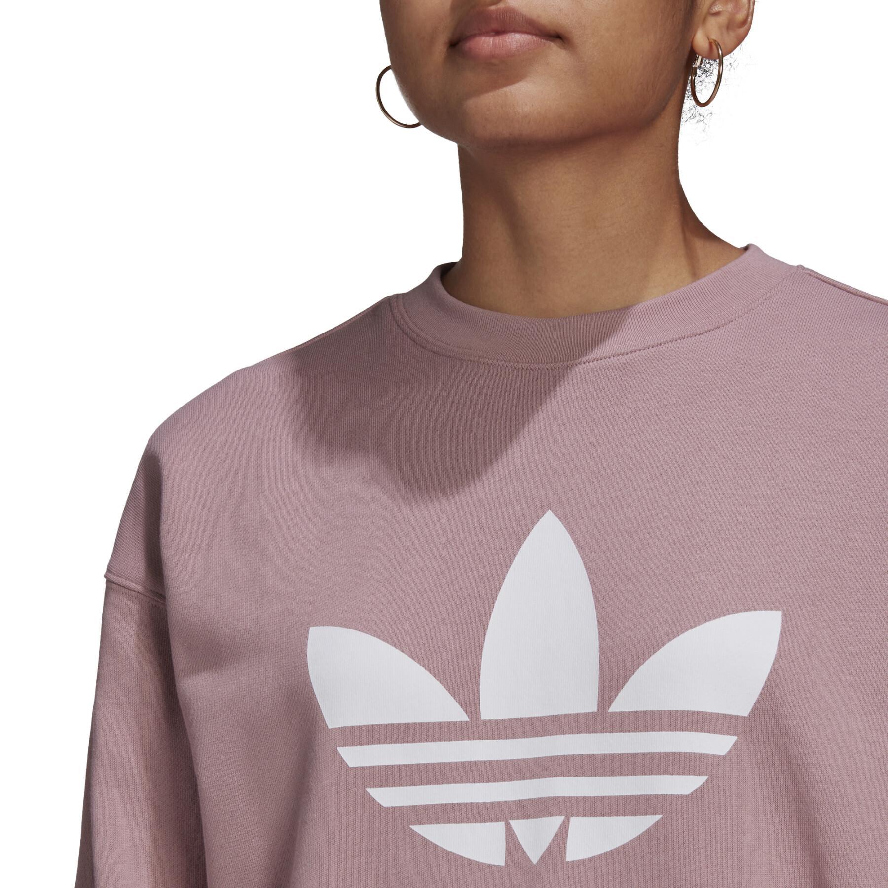 Sweatshirt woman adidas Originals Trefoil Crew