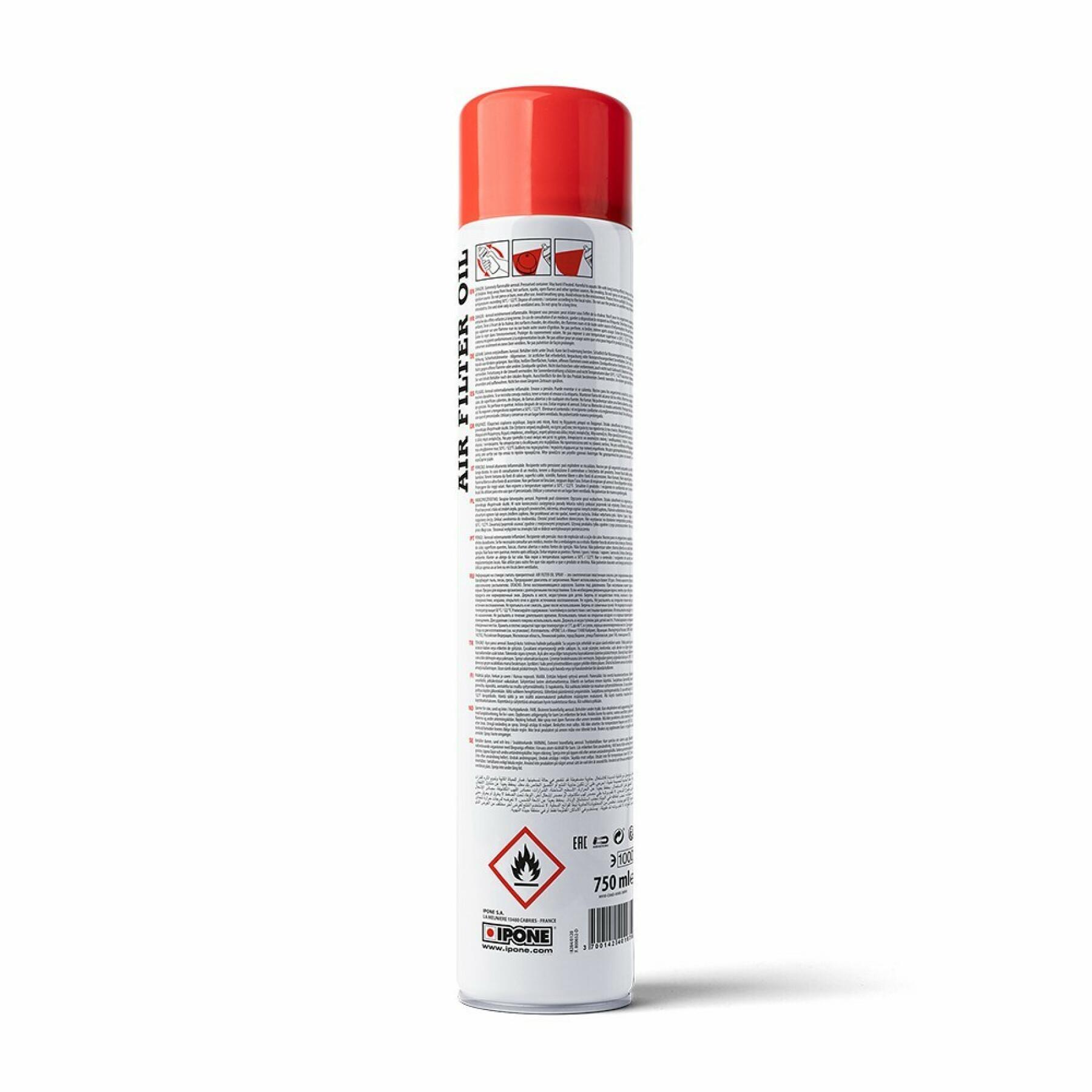 Air filter oil spray ipone
