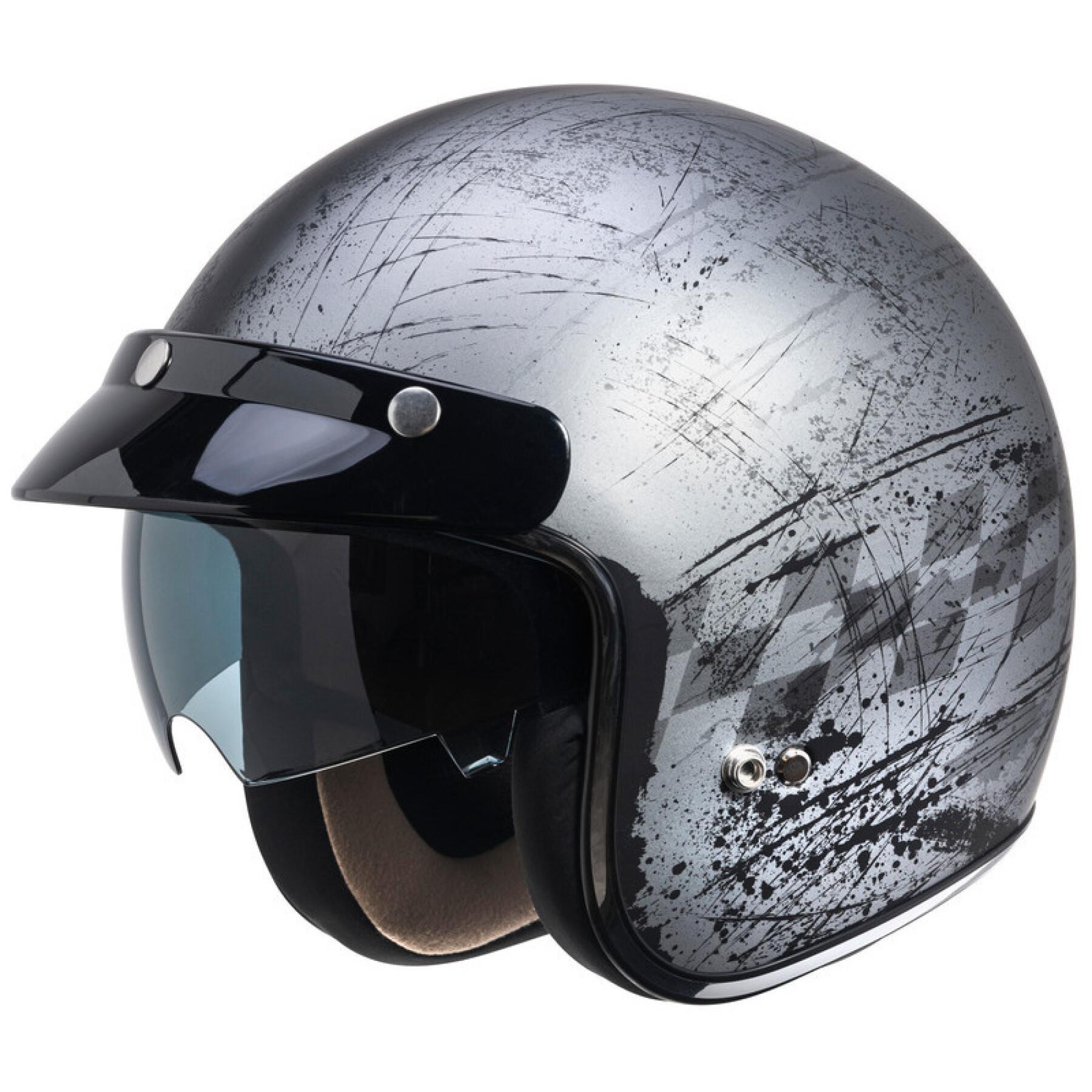Jet motorcycle helmet IXS 77 2.5