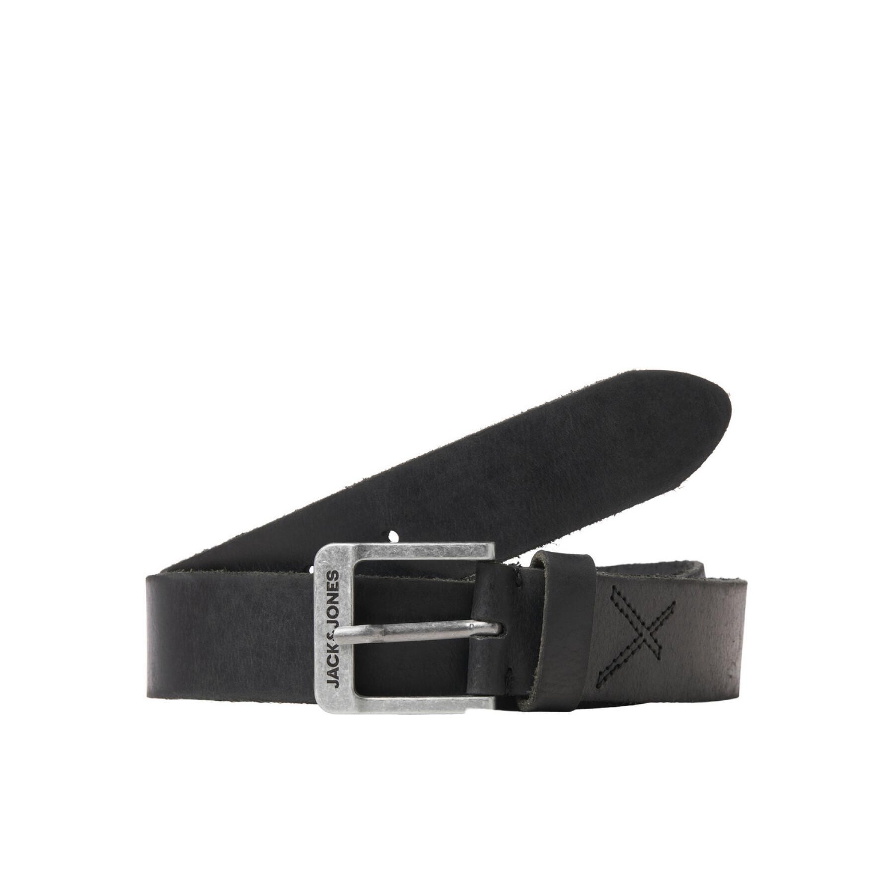 Leather belt Jack & Jones Rock