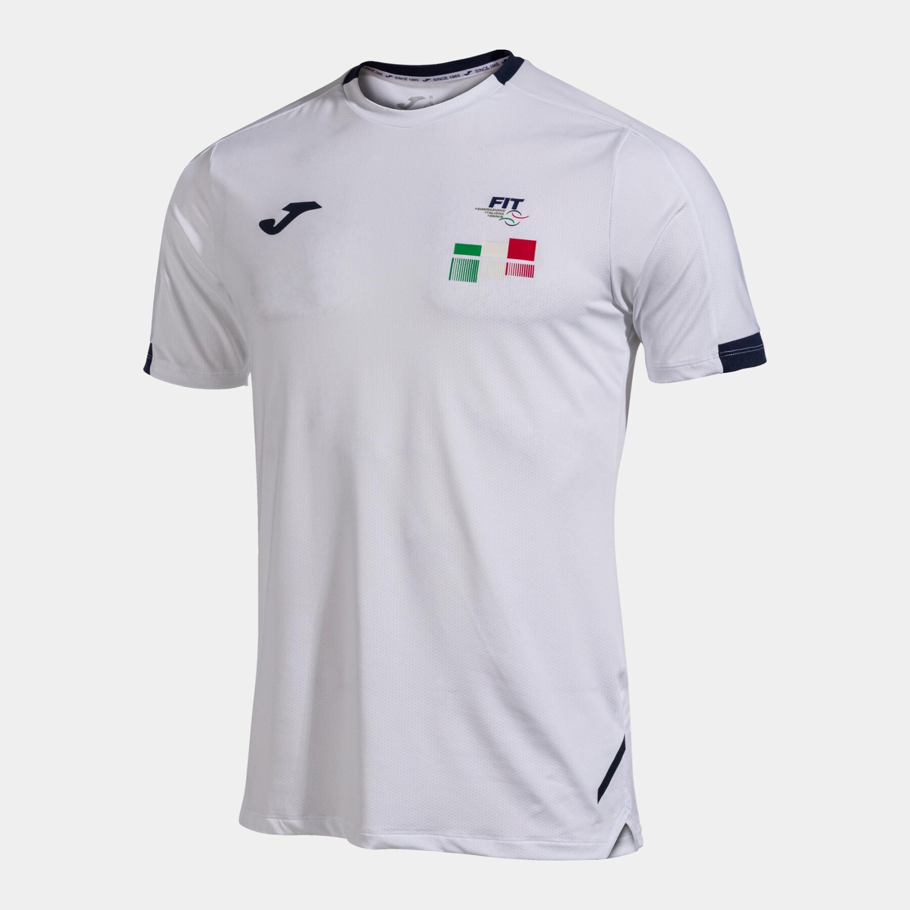 Short sleeve jersey Italian Tennis Federation Joma