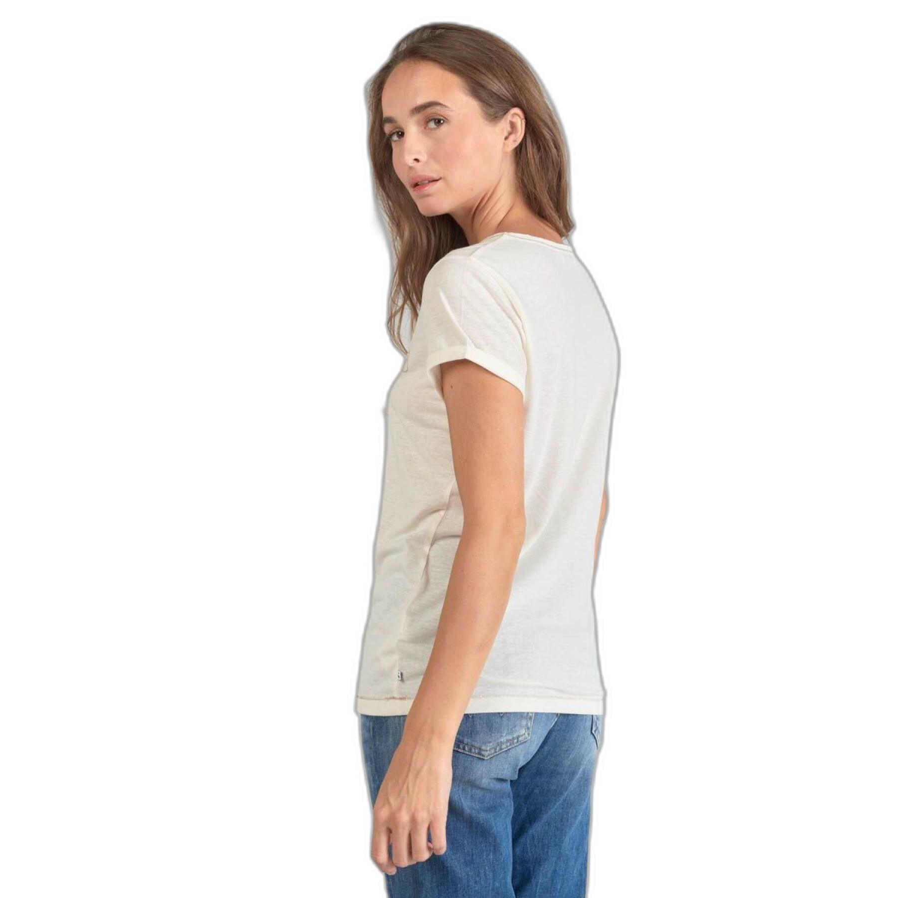 Women\'s T-shirt Le Temps des Lifestyle tank Smallvtrame - Woman - and cerises tops - T-shirts