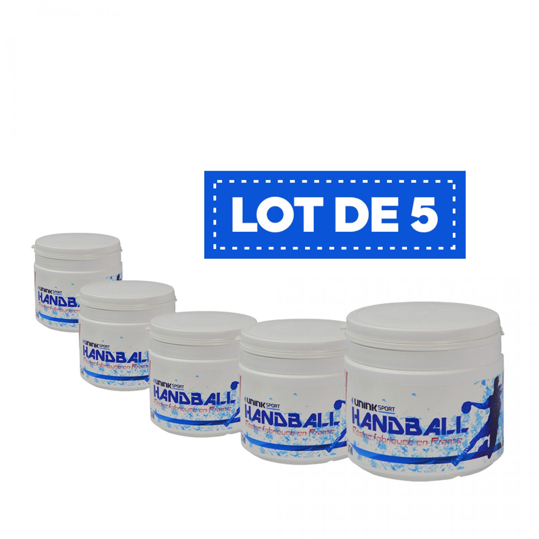 Set of 5 high performance white resins Sporti France - 500 ml