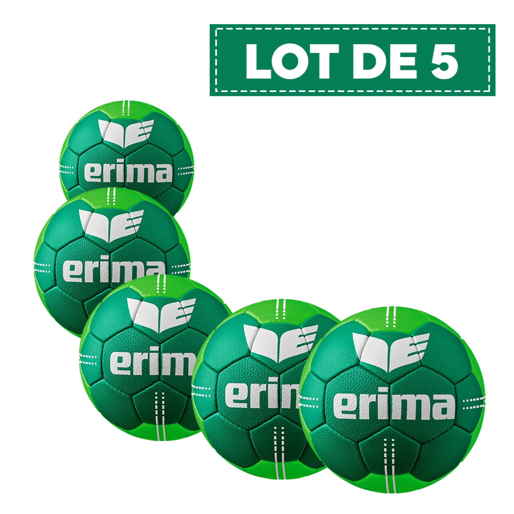 Lot of 5 balloons Erima Pure Grip No. 2 Eco