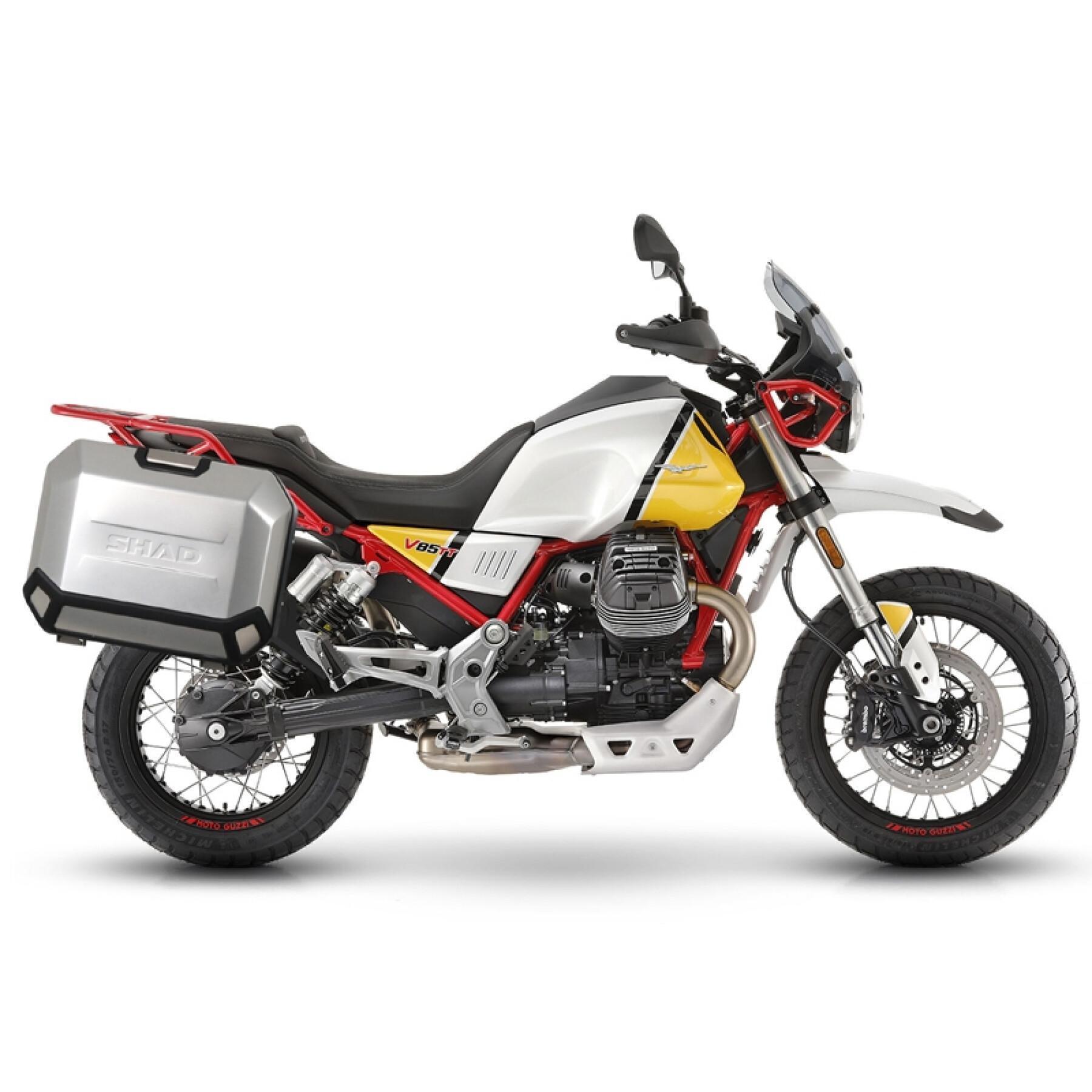 Motorcycle side case support Shad 4P System Moto Guzzi V85Tt 2019-2020