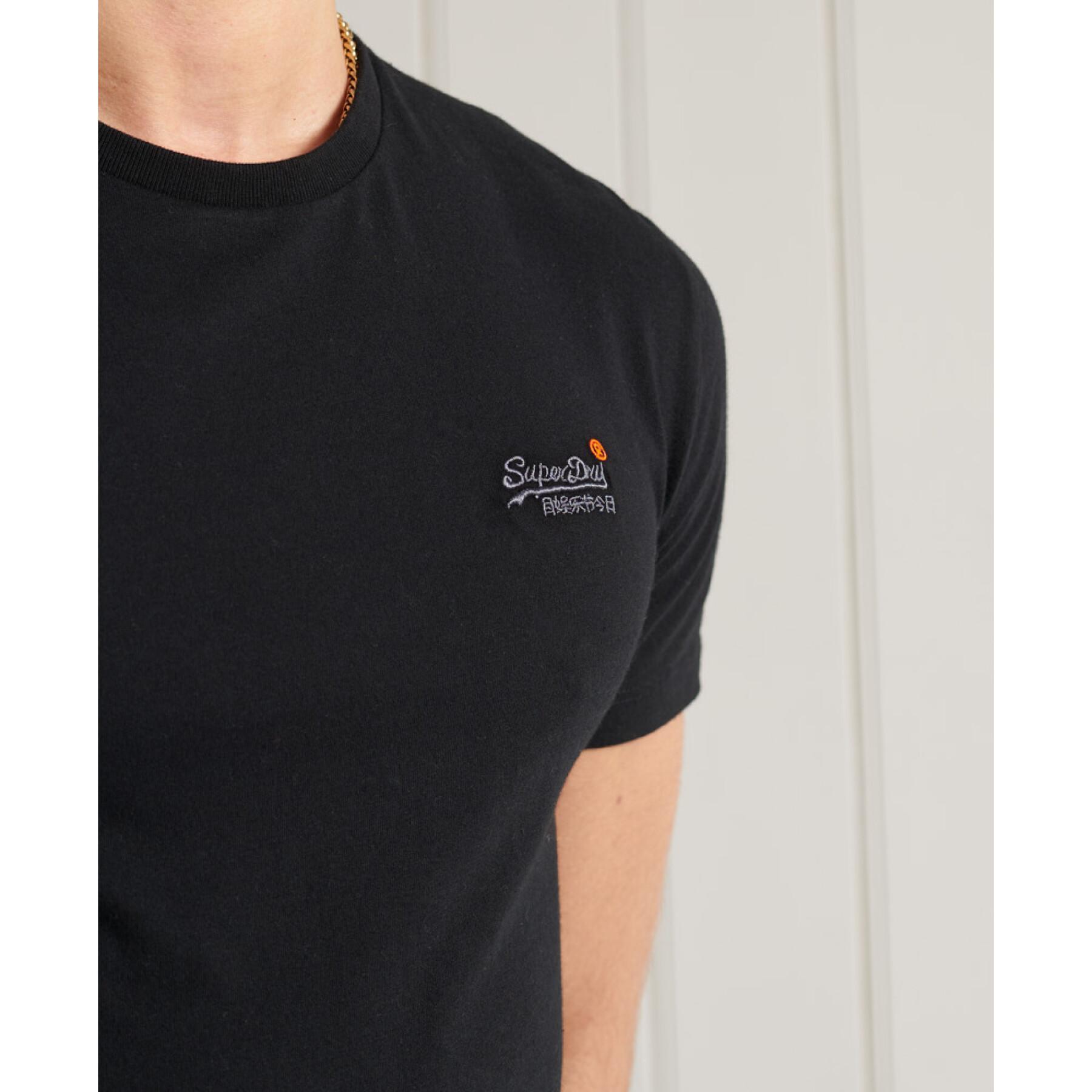 Embroidered T-shirt Superdry Vintage Orange Label