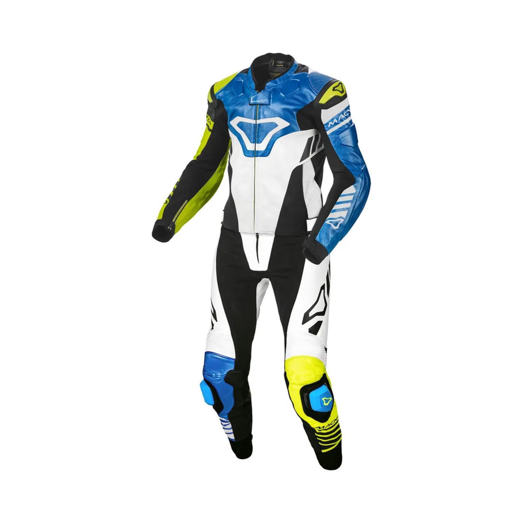 2-piece motorcycle suit Macna Tracktix