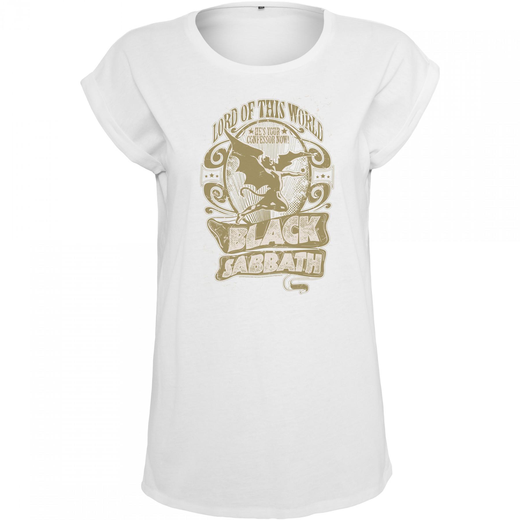 T-shirt woman Urban Classic bla bla abbath lotw white
