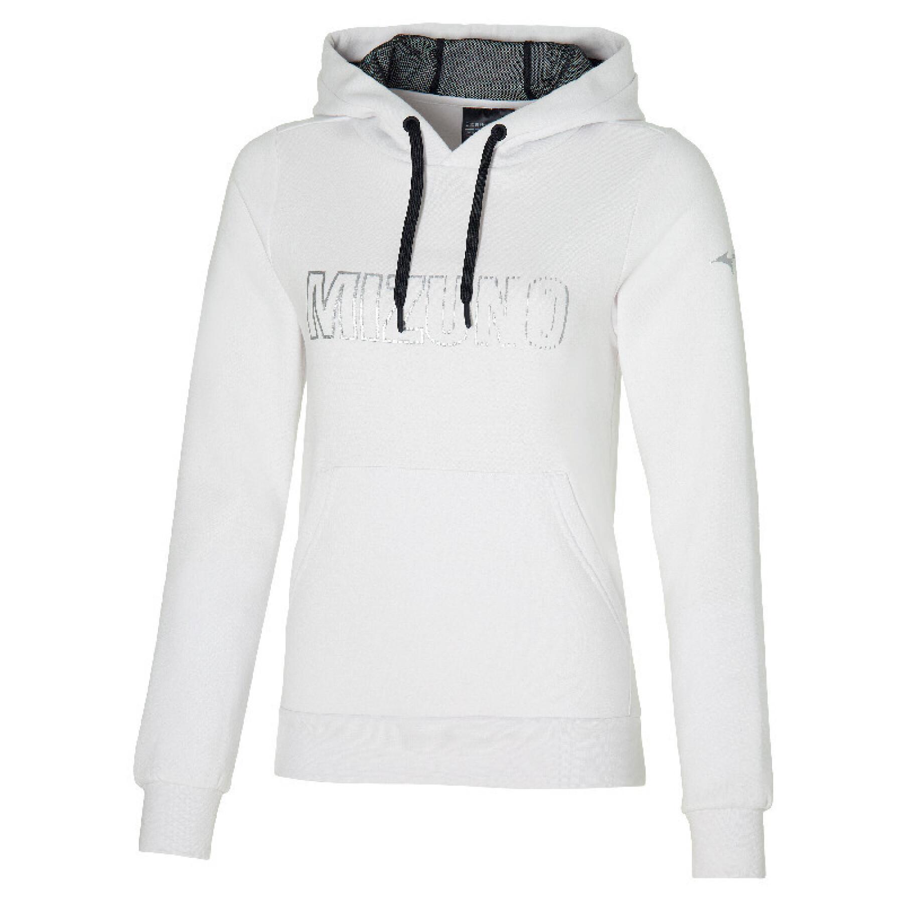 Sweat hoodie woman Mizuno Athletic