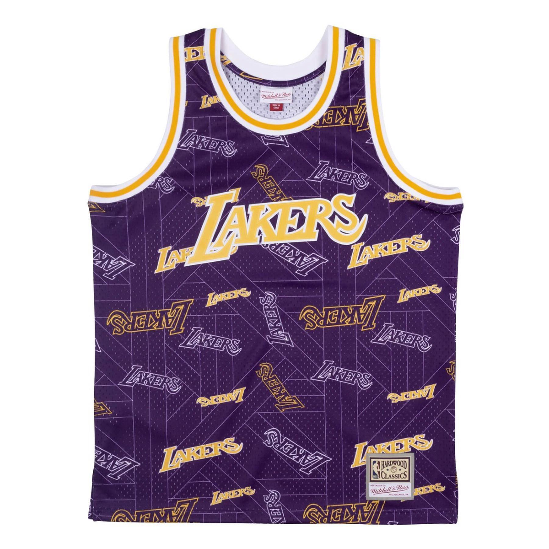 Jersey Los Angeles Lakers tear up