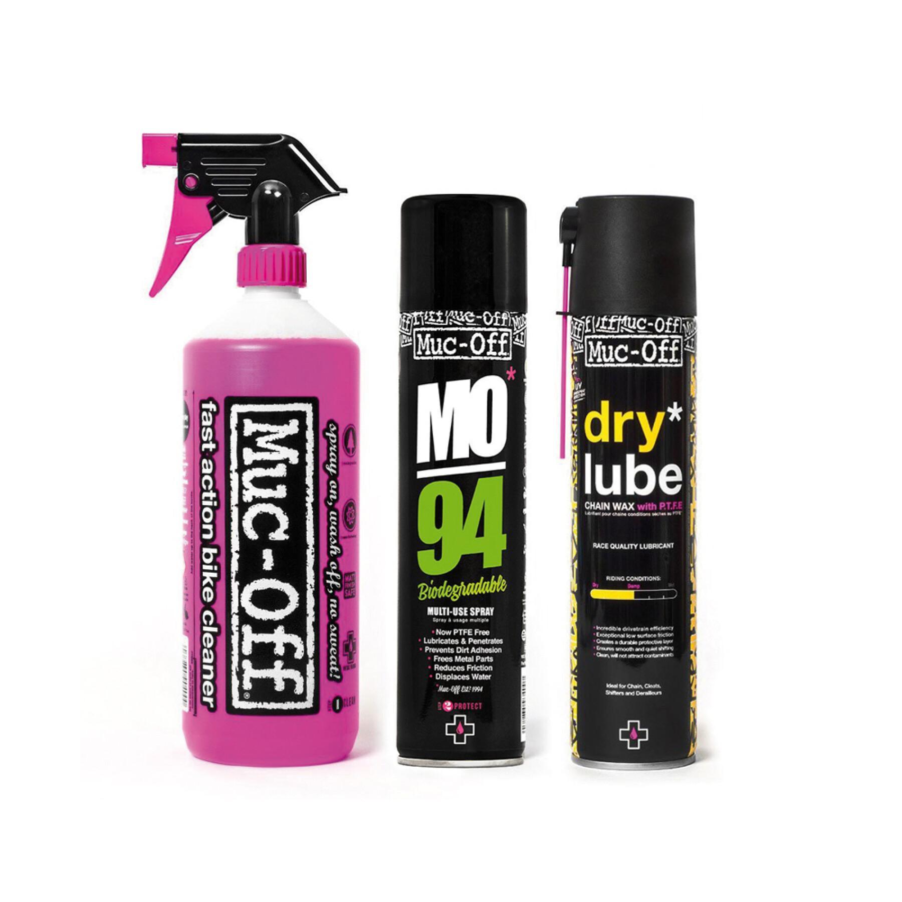 Cleaning Pack Muc-Off clean protect Lube kit wet