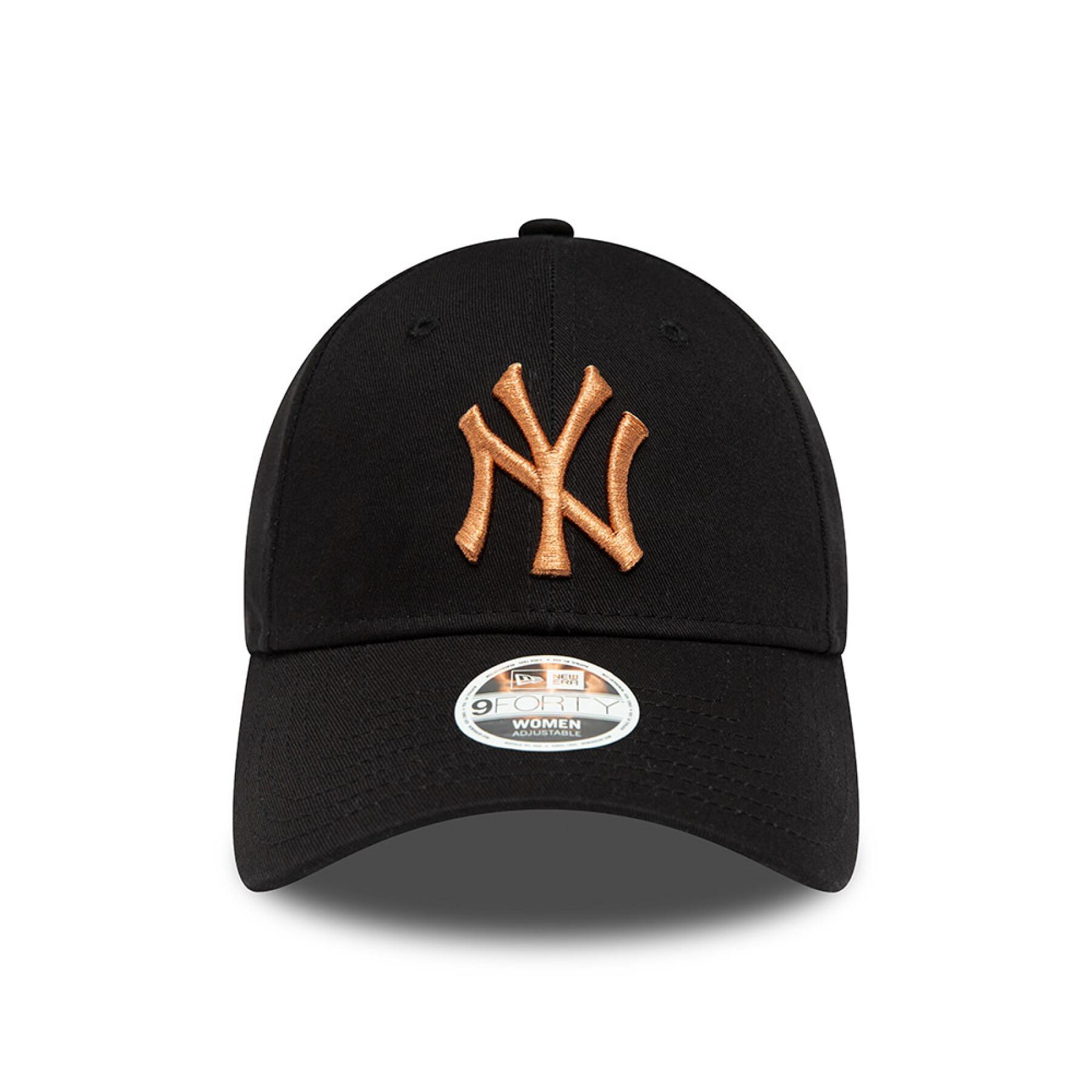 Women's cap New York Yankees Metallic Logo