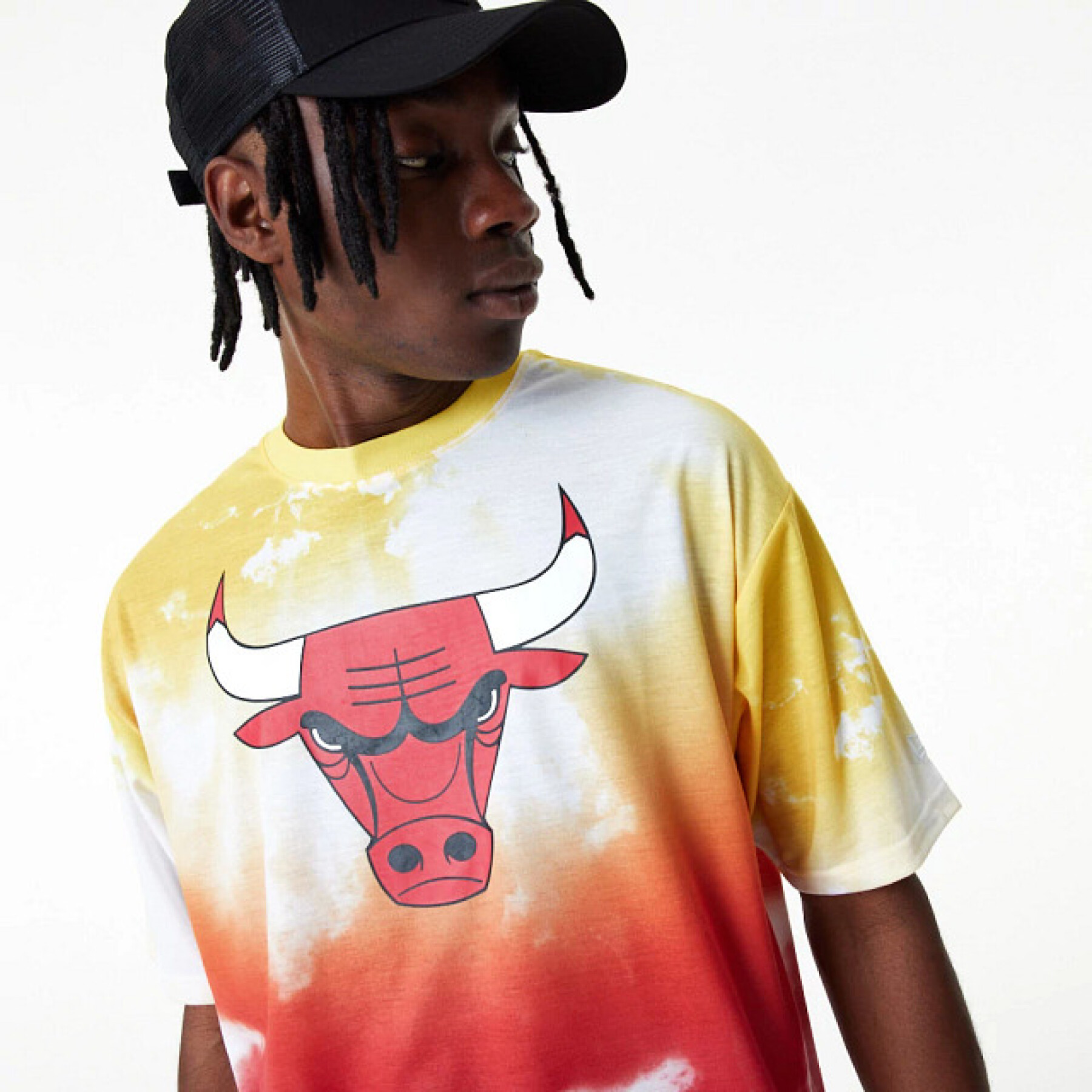 Printed T-shirt Chicago Bulls NBA Sky All Over