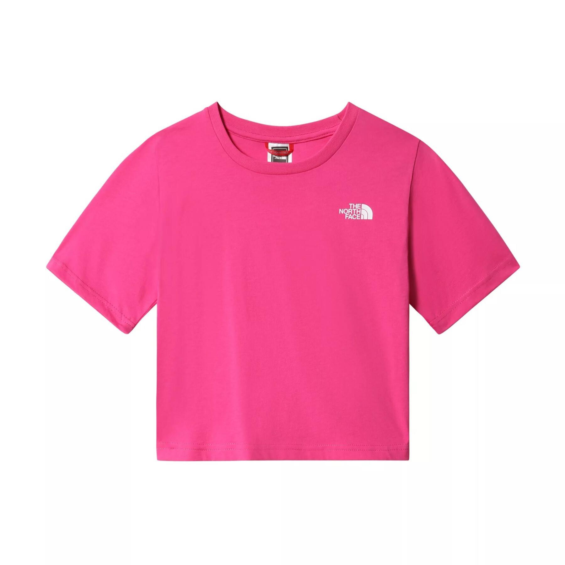 Girl's crop T-shirt The North Face Dome