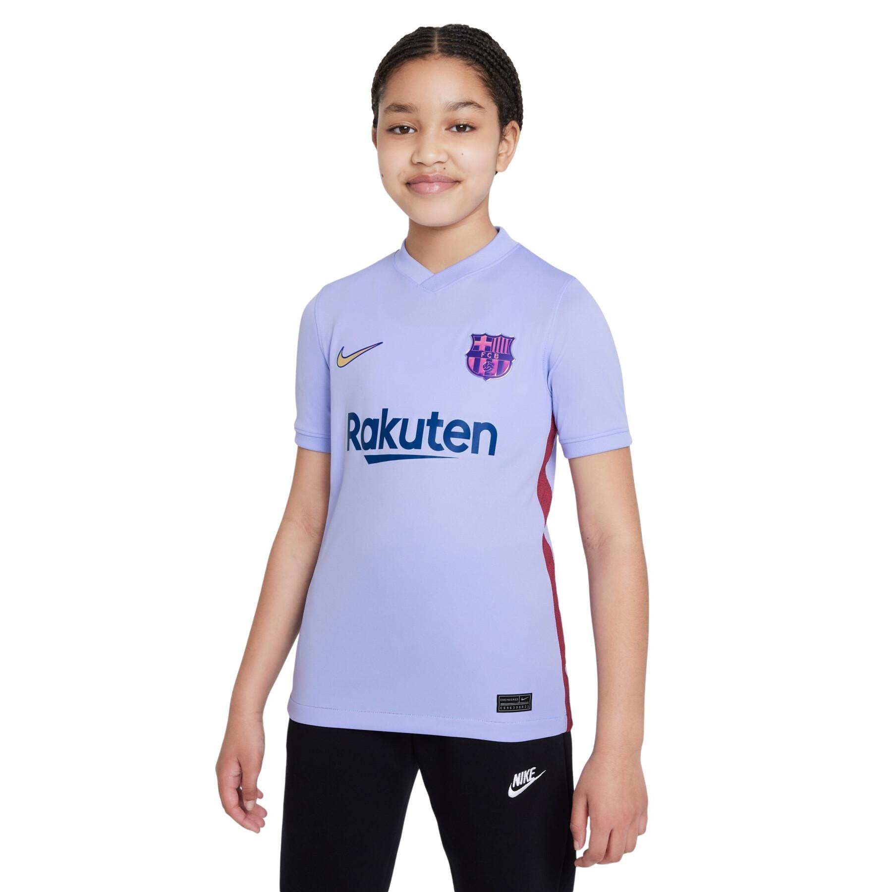 Children's outdoor jersey FC Barcelone 2021/22