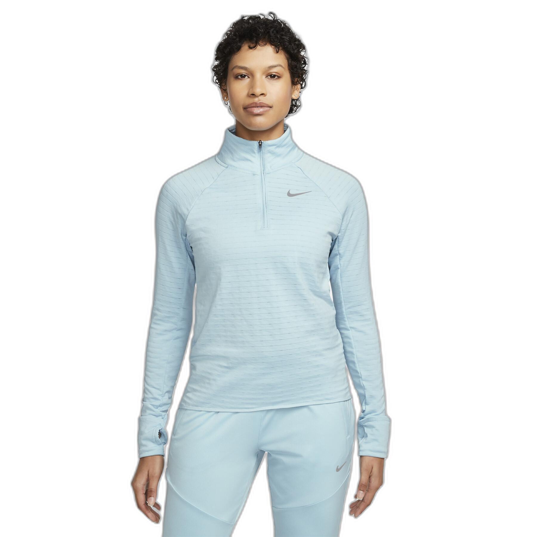 Sweatshirt 1/2 zip woman Nike Therma-Fit