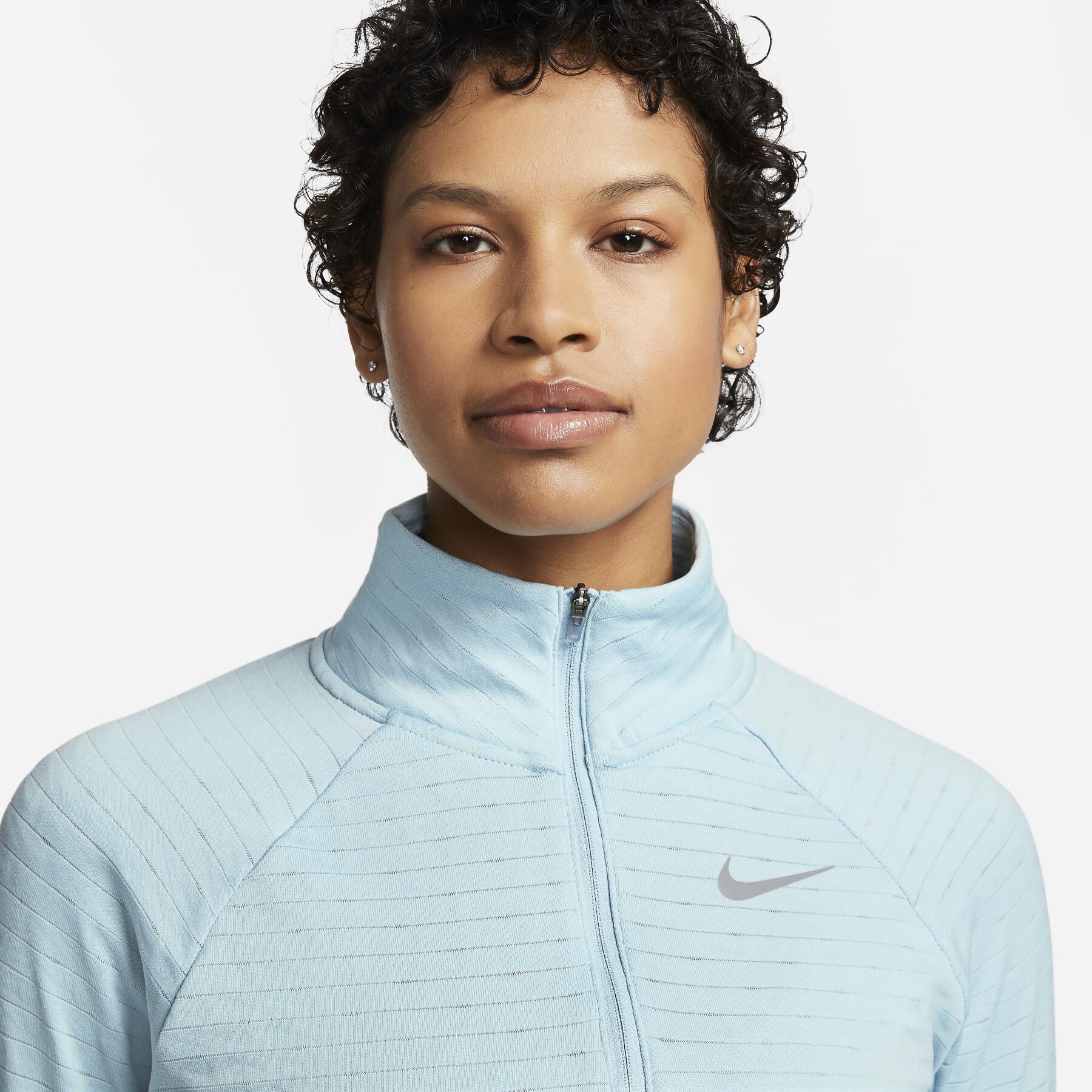 Sweatshirt 1/2 zip woman Nike Therma-Fit
