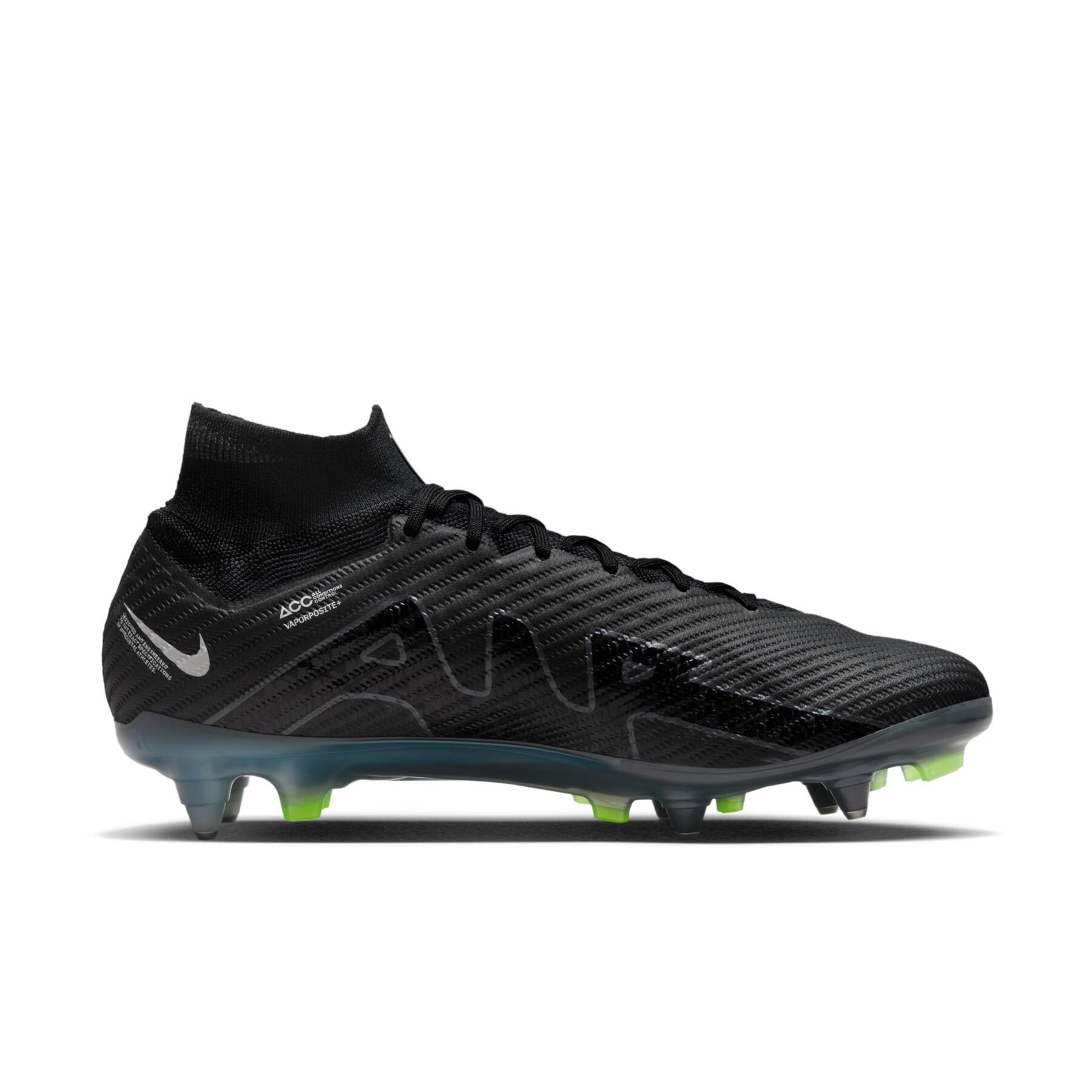 Soccer shoes Nike Zoom Mercurial Superfly 9 Elite SG-Pro - Shadow Black Pack