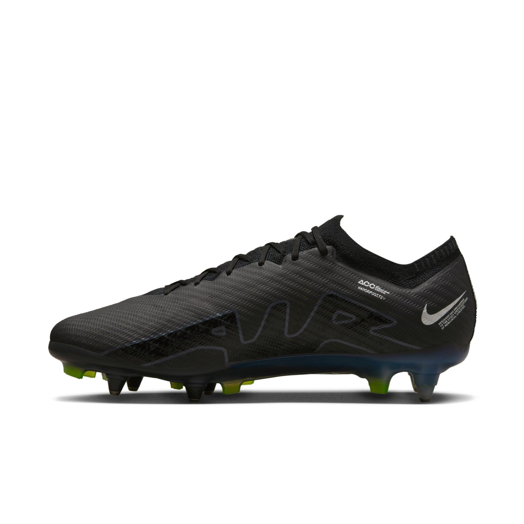 Soccer shoes Nike Zoom Mercurial Vapor 15 Elite SG-Pro - Shadow Black Pack