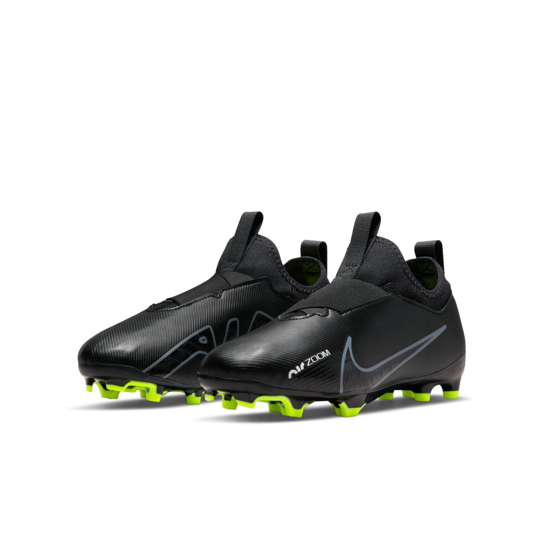Children's soccer shoes Nike Zoom Mercurial Vapor 15 Academy MG - Shadow Black Pack