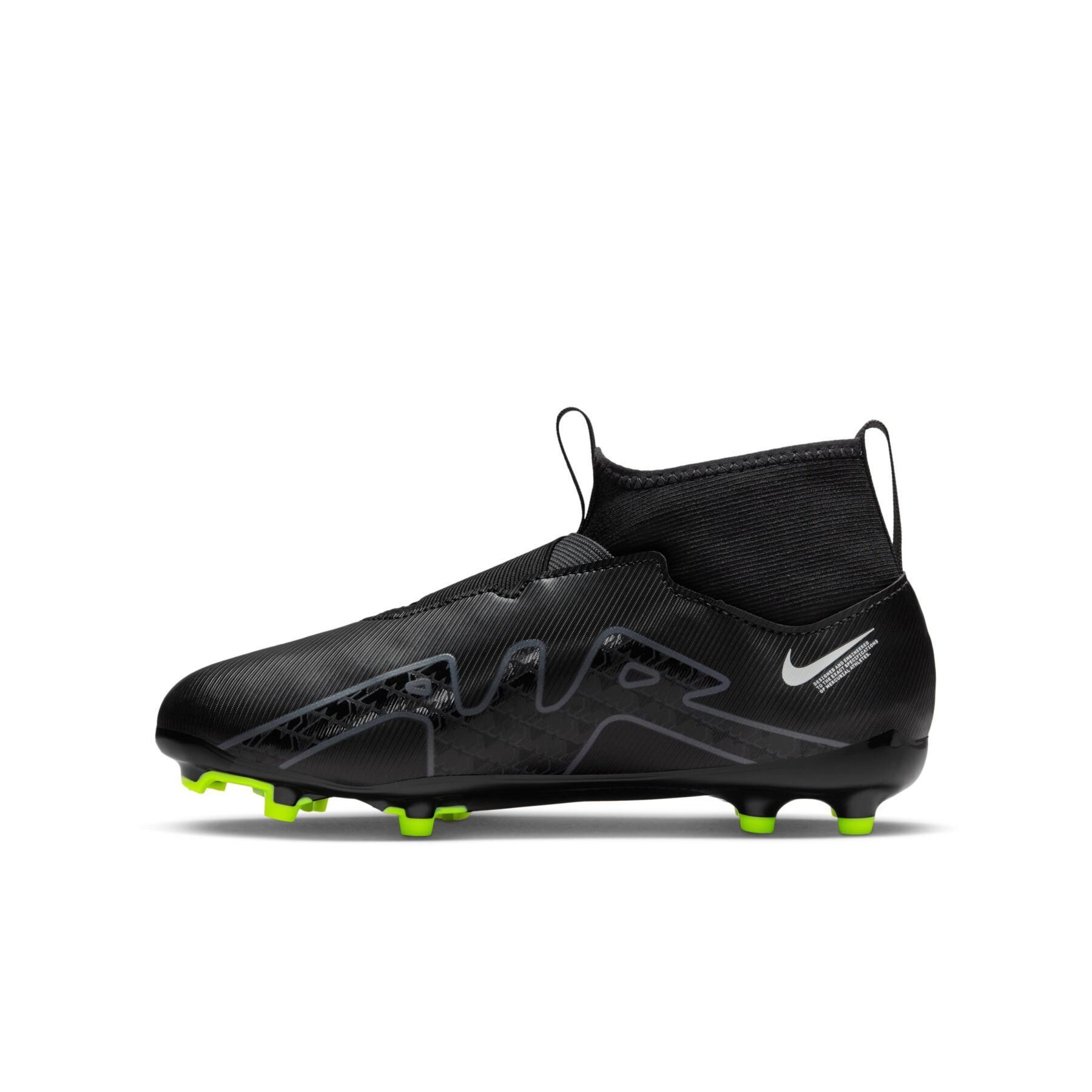 Children's Soccer cleats Nike Zoom Mercurial Superfly 9 Academy FG/MG - Shadow Black Pack