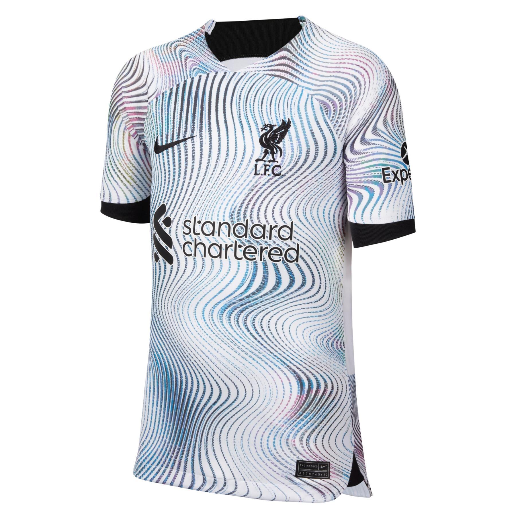 Children's outdoor jersey Liverpool FC 2022/23