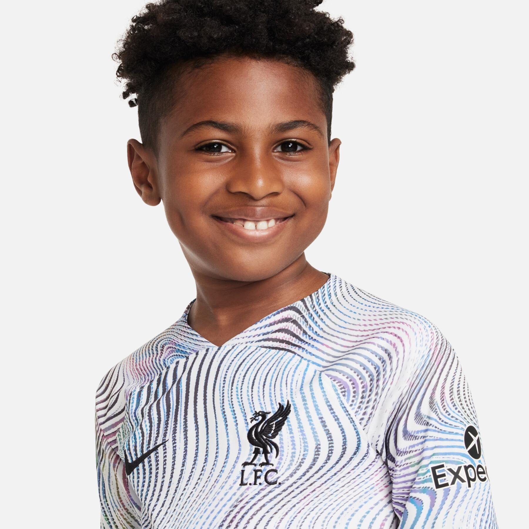 Children's outdoor jersey Liverpool FC 2022/23