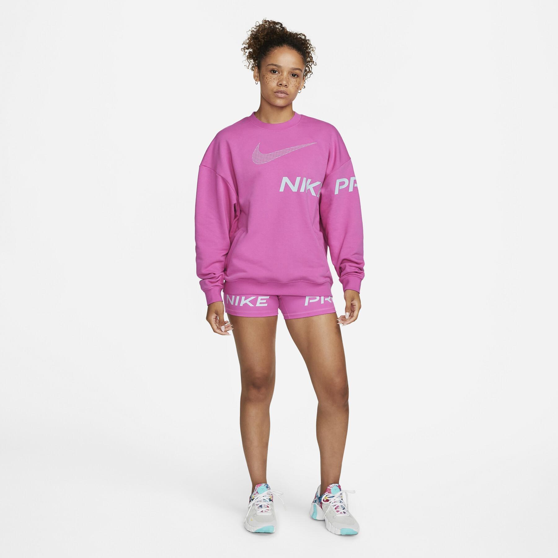 Sweatshirt round neck woman Nike Dri-Fit Get Fit GRX