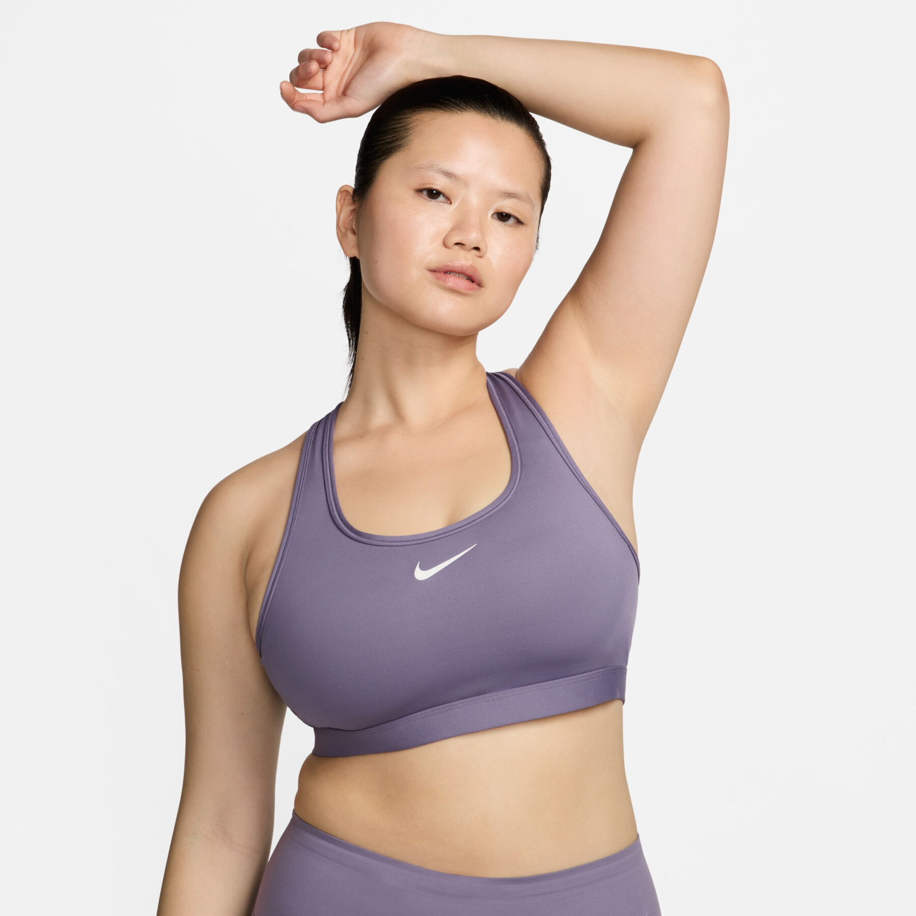 Women's padded bra Nike Swoosh Medium Support