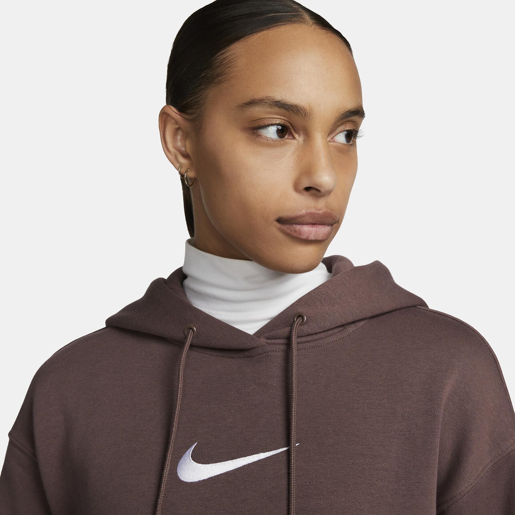 Sweatshirt woman Nike Fleece OS PO HDY MS