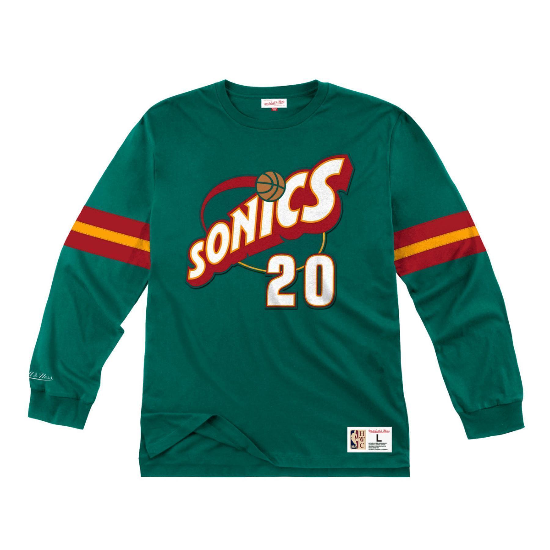 Long sleeve jersey Seattle Supersonics Gary Payton