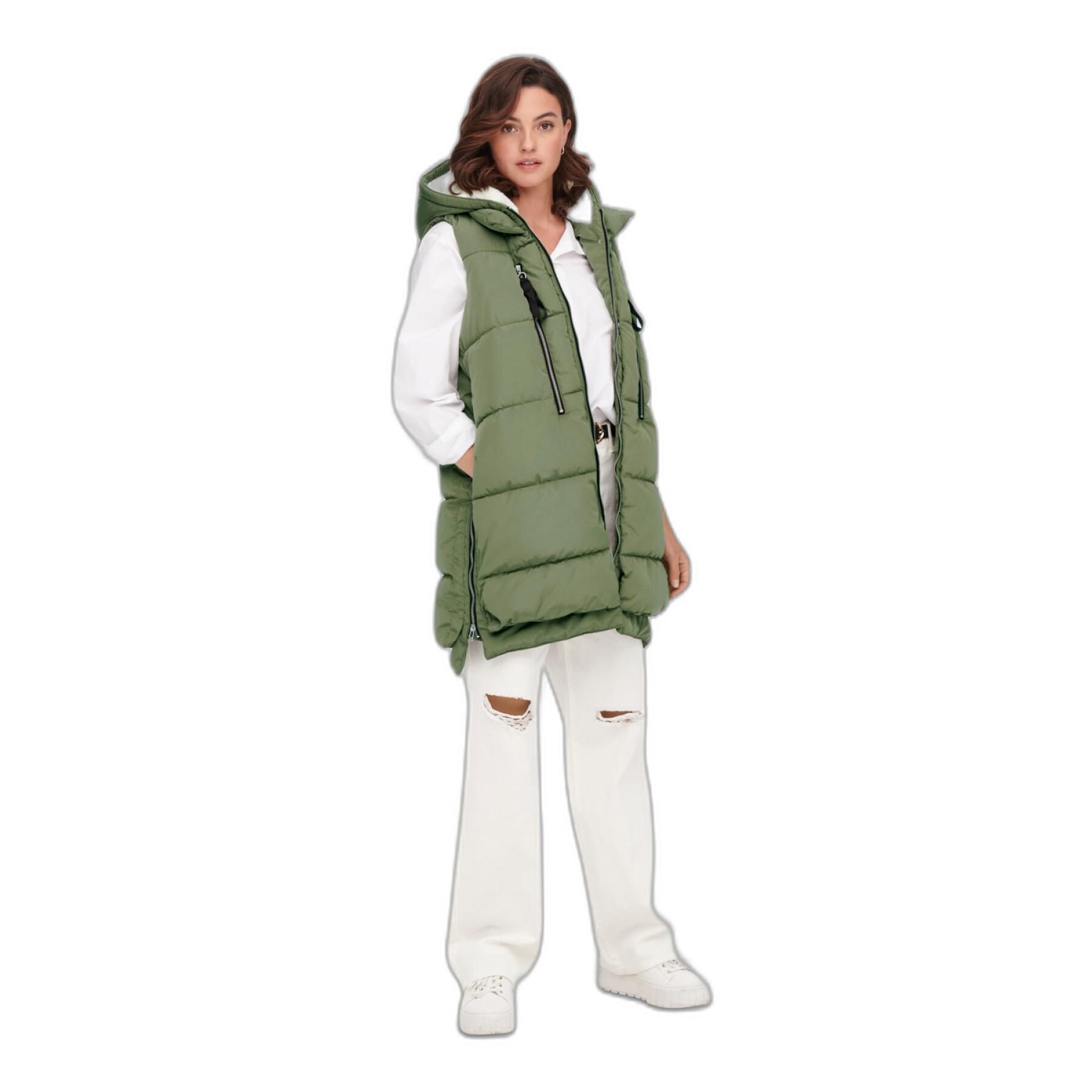 Women's sleeveless down jacket Only Nora