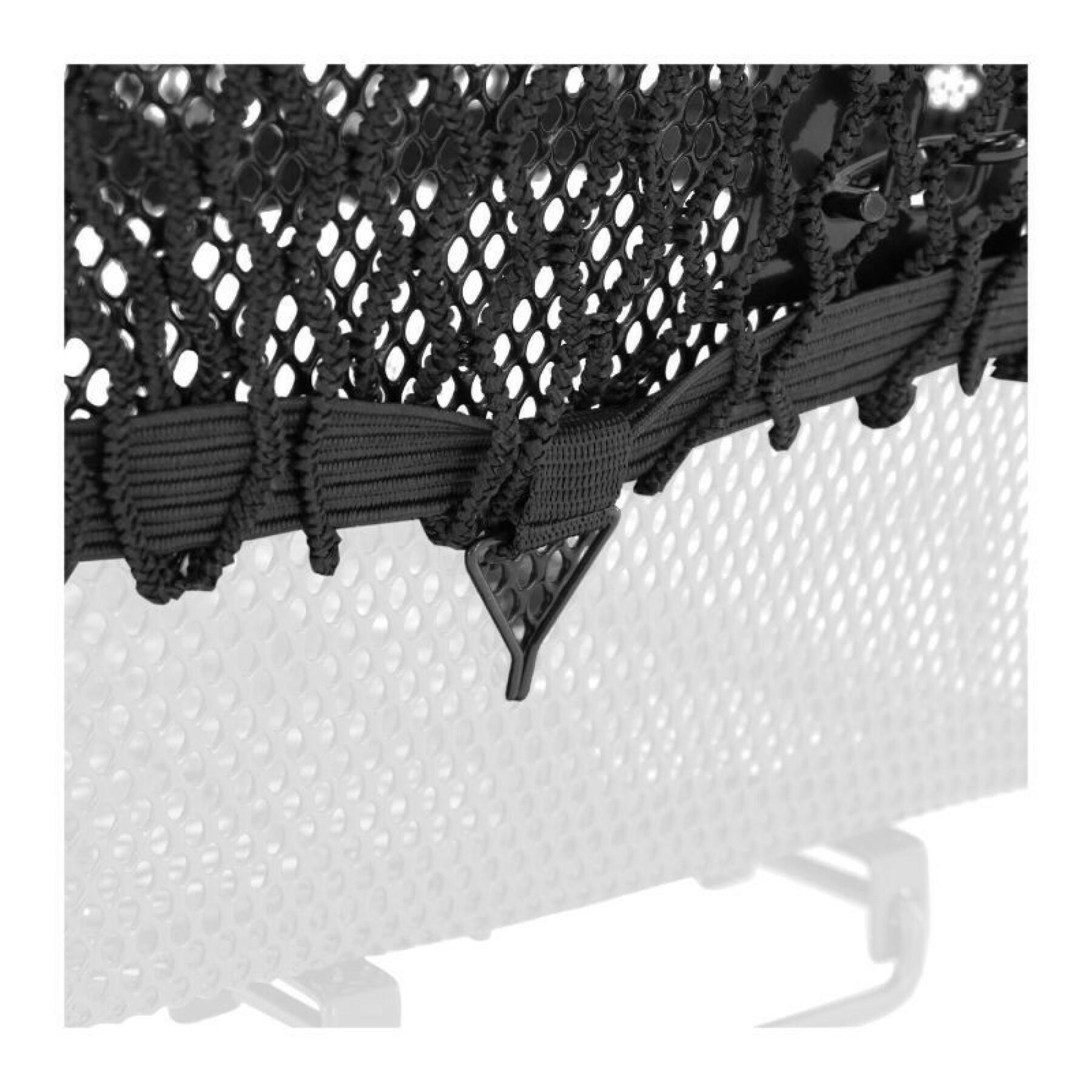 Protective net with 2 fasteners for front honeycomb basket P2R