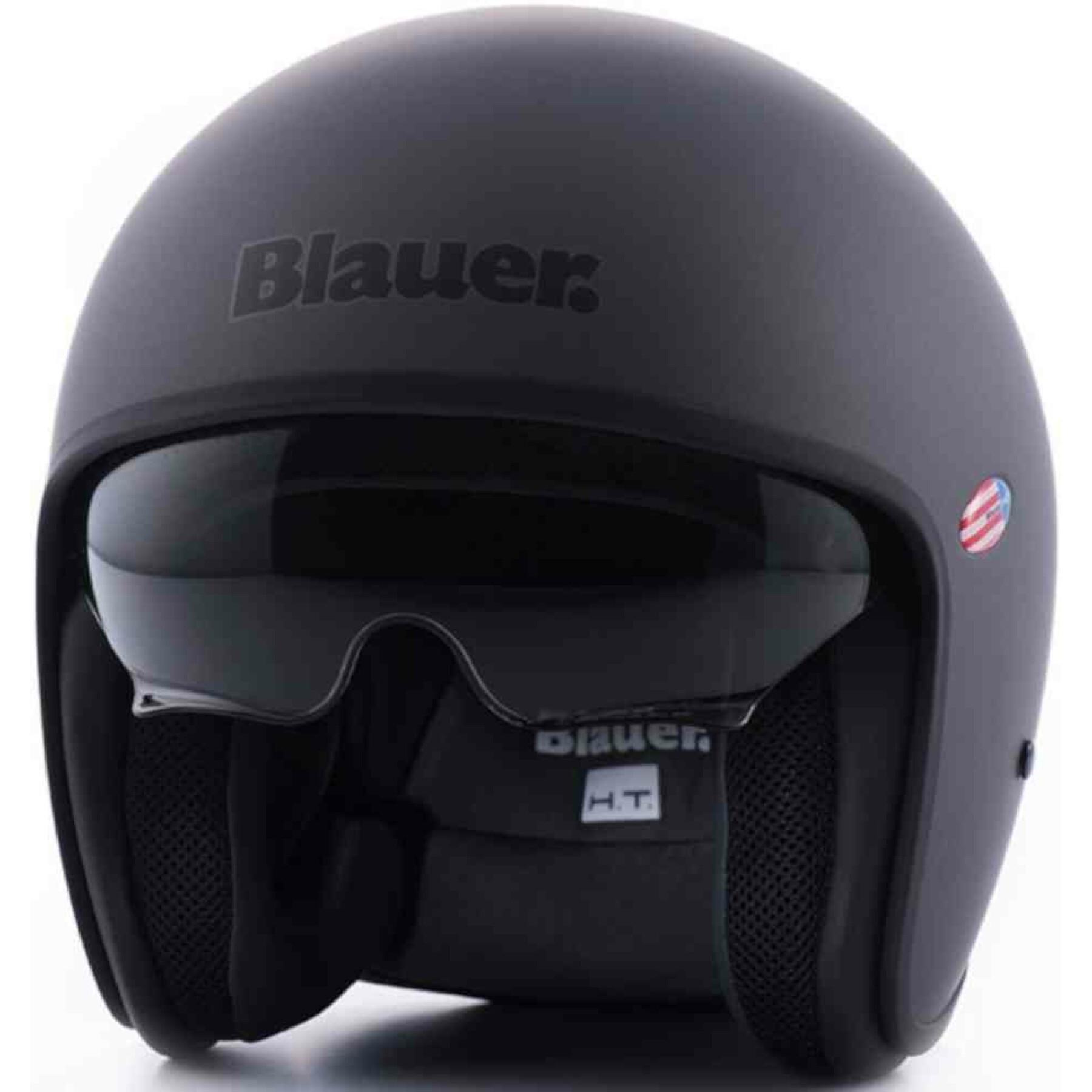 Jet motorcycle helmet Blauer Pilot 1.1 Monochrome