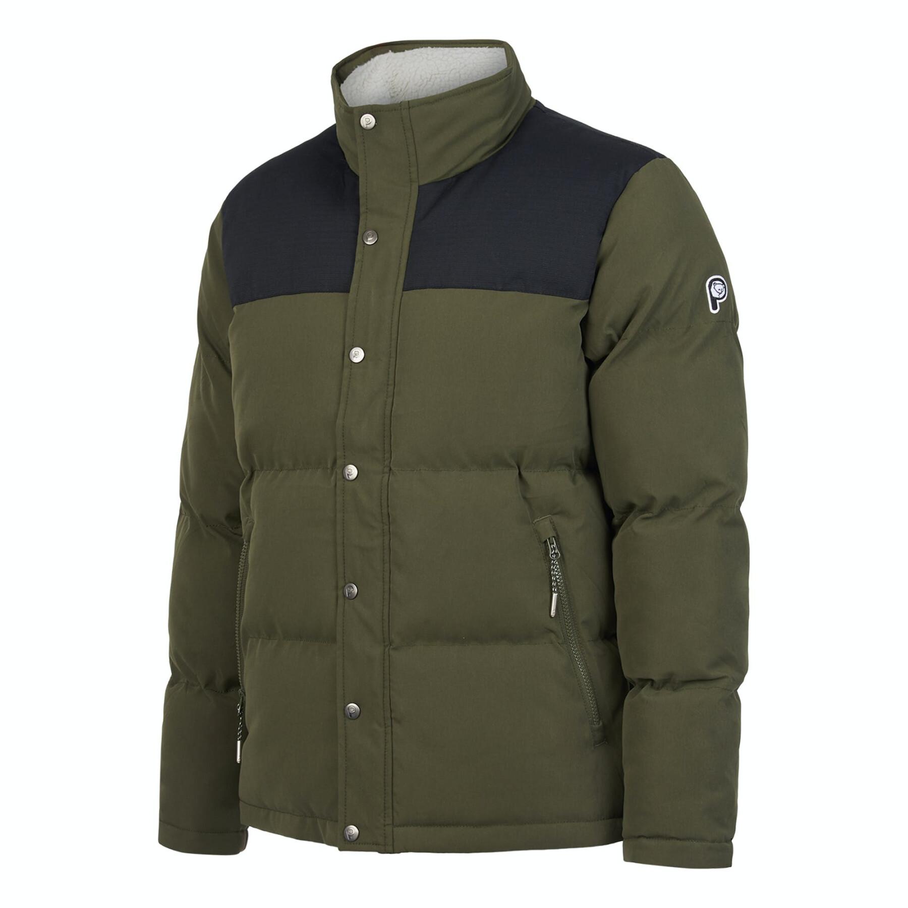 Quilted jacket with funnel neck Penfield bear cut and sew